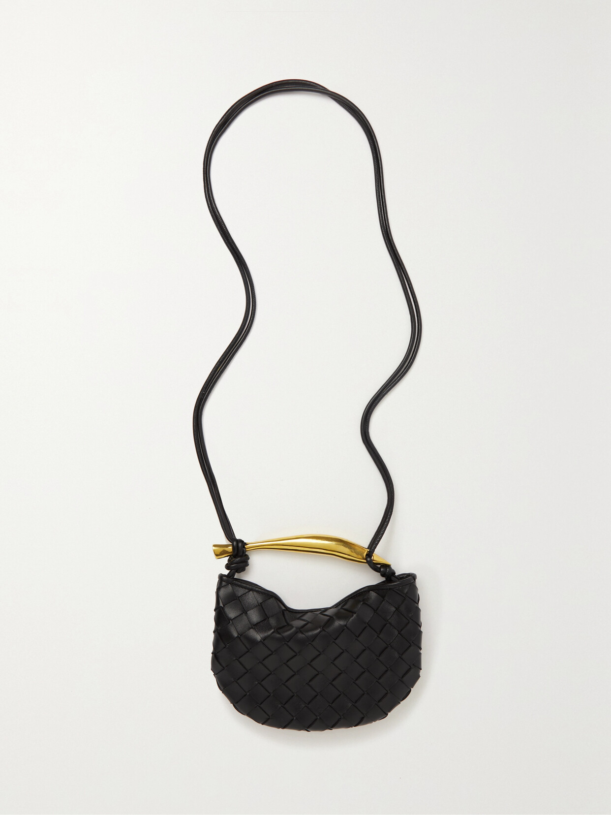 Bottega Veneta Sardine 15 Bag In Black