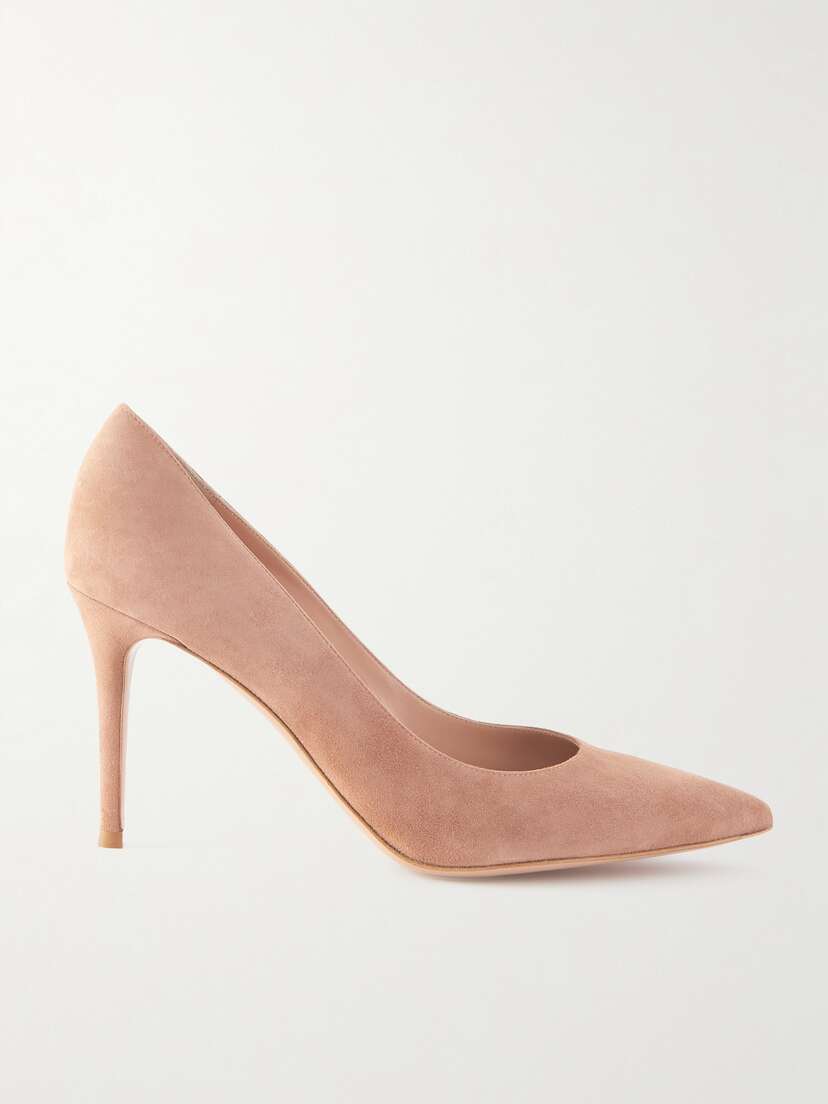 Gianvito Rossi Gianvito 85 Suede Pumps