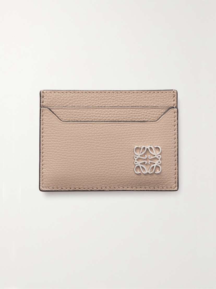Loewe Embellished Textured-leather Cardholder
