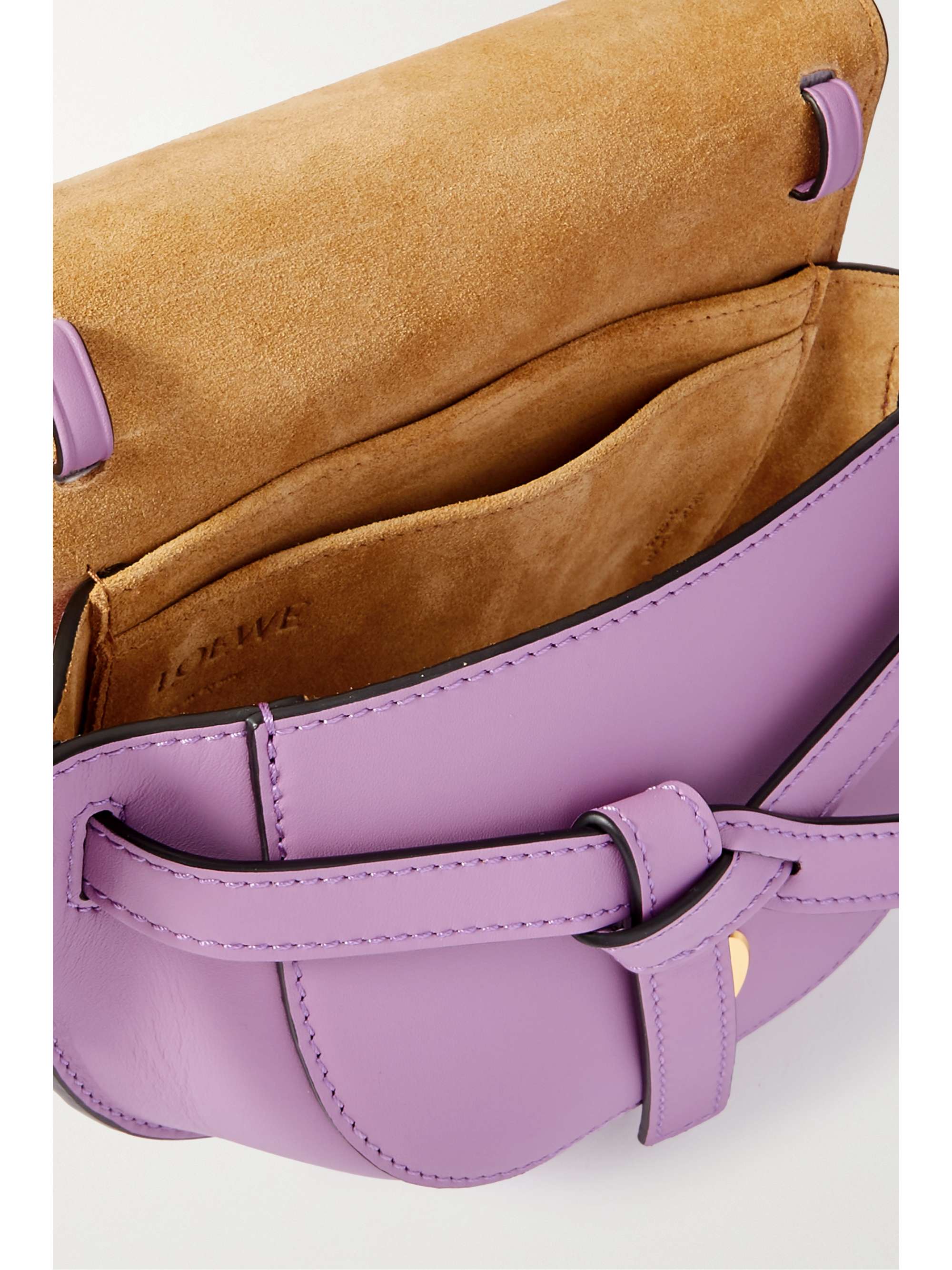 LOEWE Gate Dual mini leather shoulder bag NETAPORTER