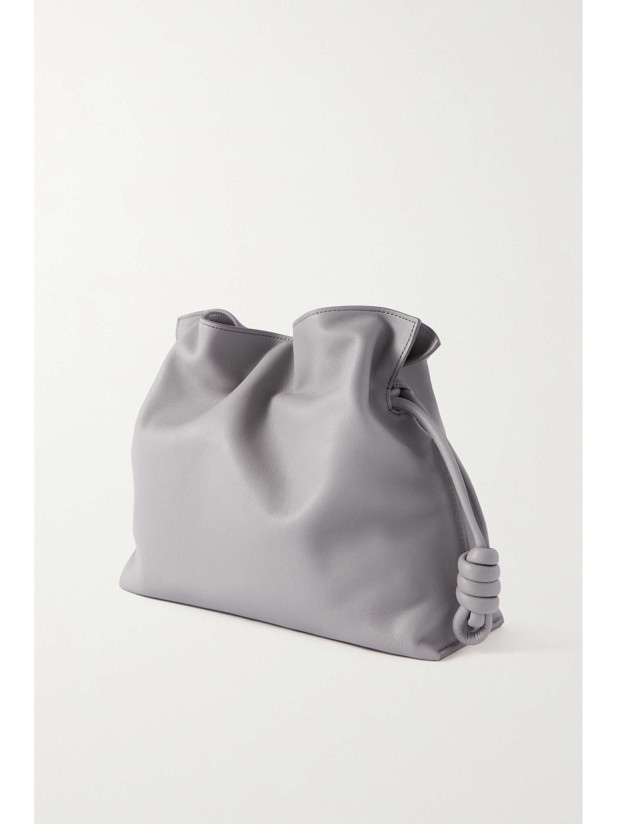 LOEWE Flamenco leather clutch