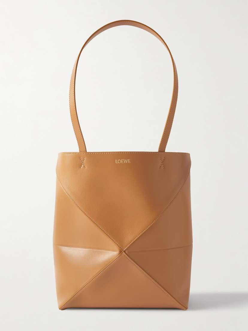 Loewe Puzzle Fold Convertible Medium Leather Tote
