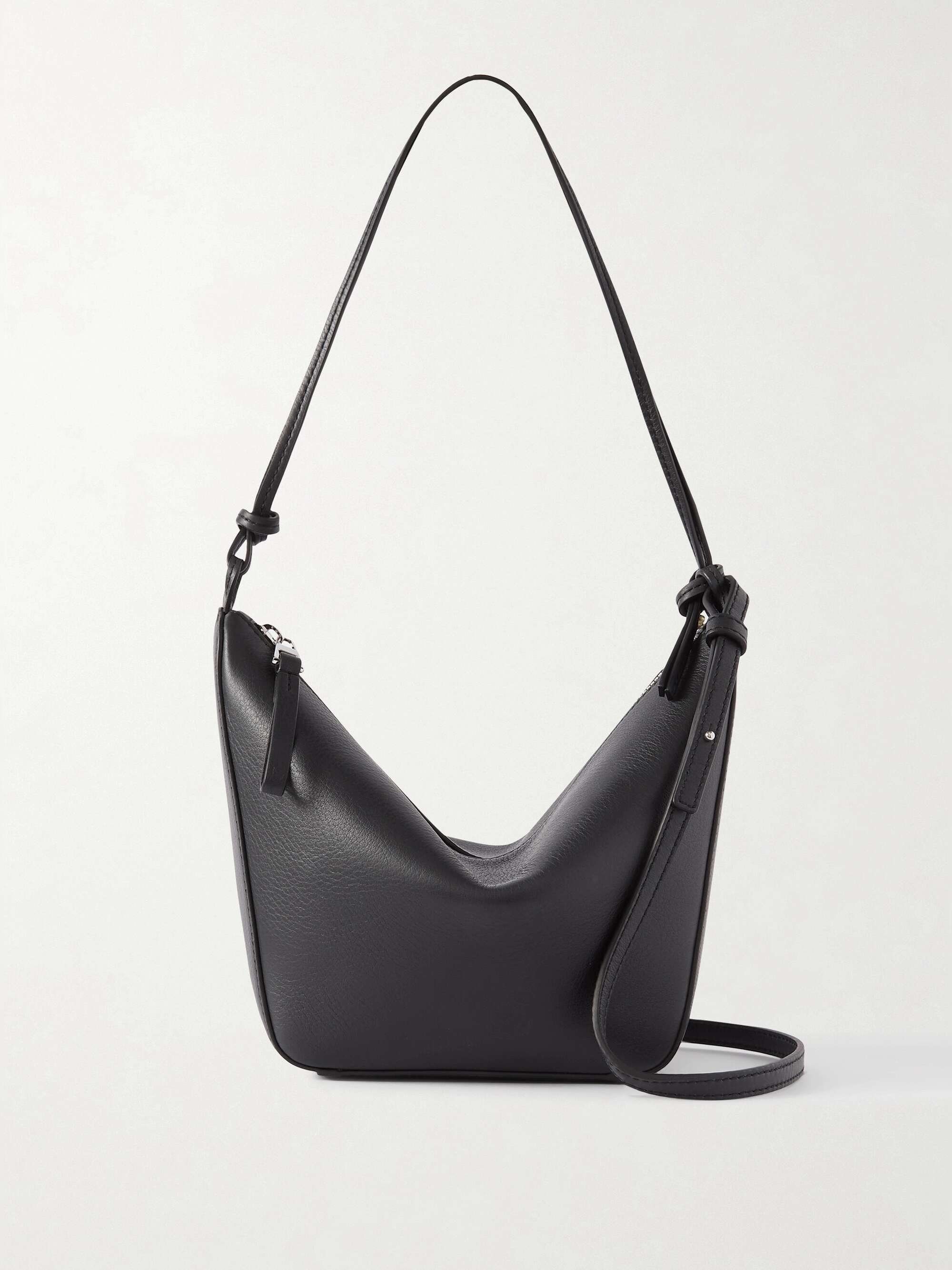 Black Hammock mini leather shoulder bag | LOEWE | NET-A-PORTER