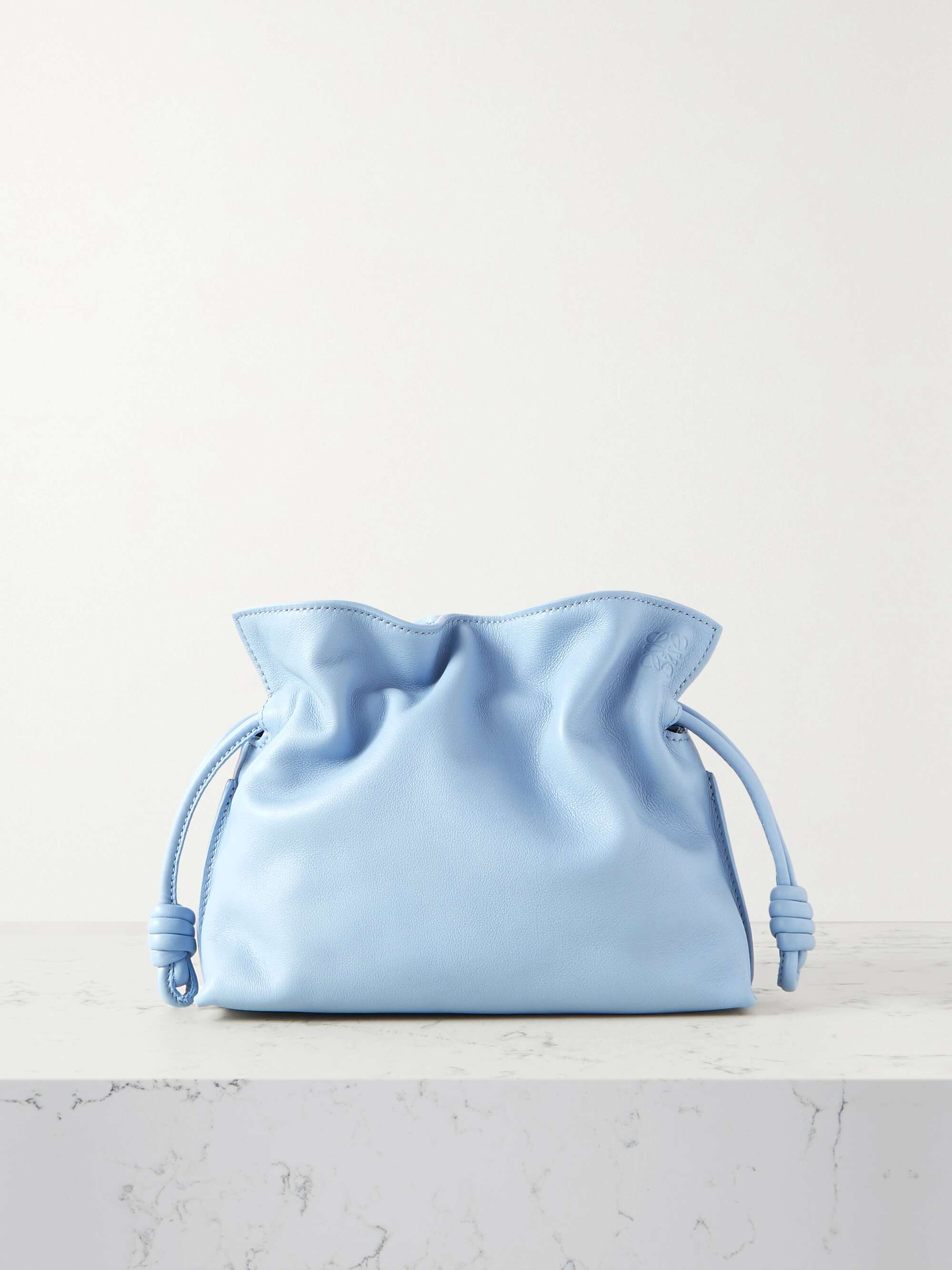 LOEWE Flamenco mini leather clutch | NET-A-PORTER