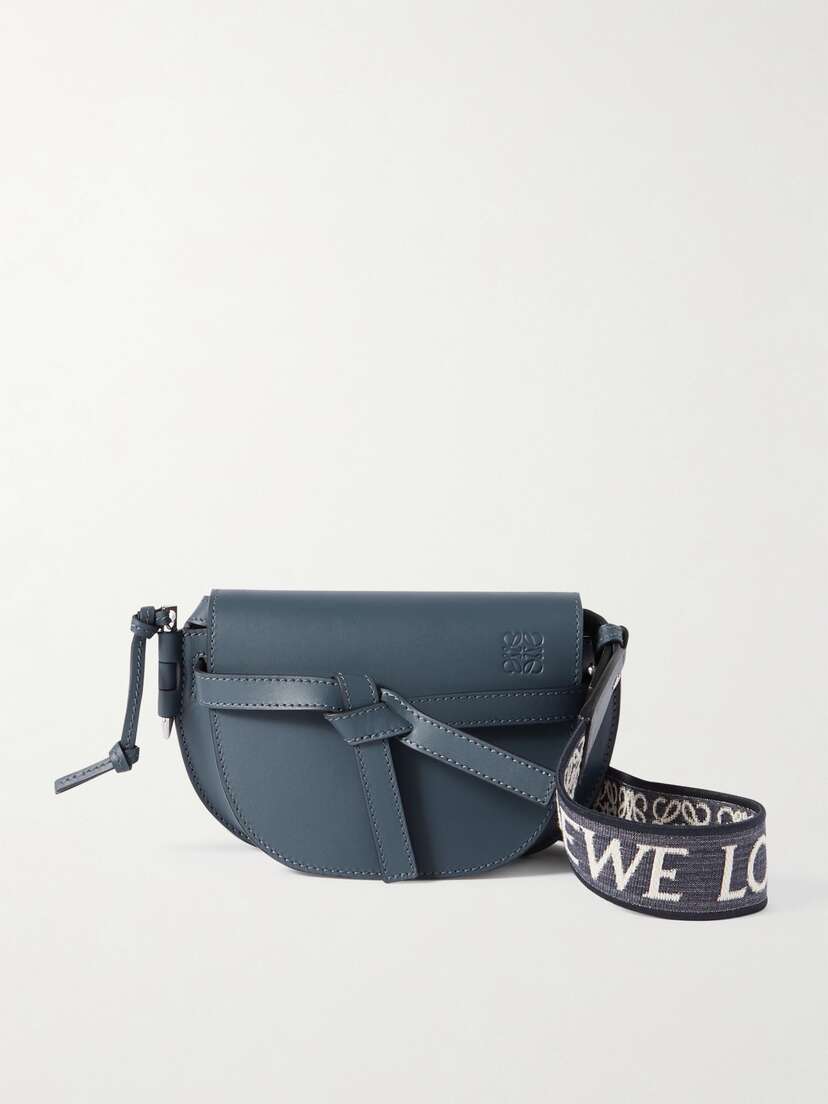 Loewe Gate Dual Mini Leather Shoulder Bag