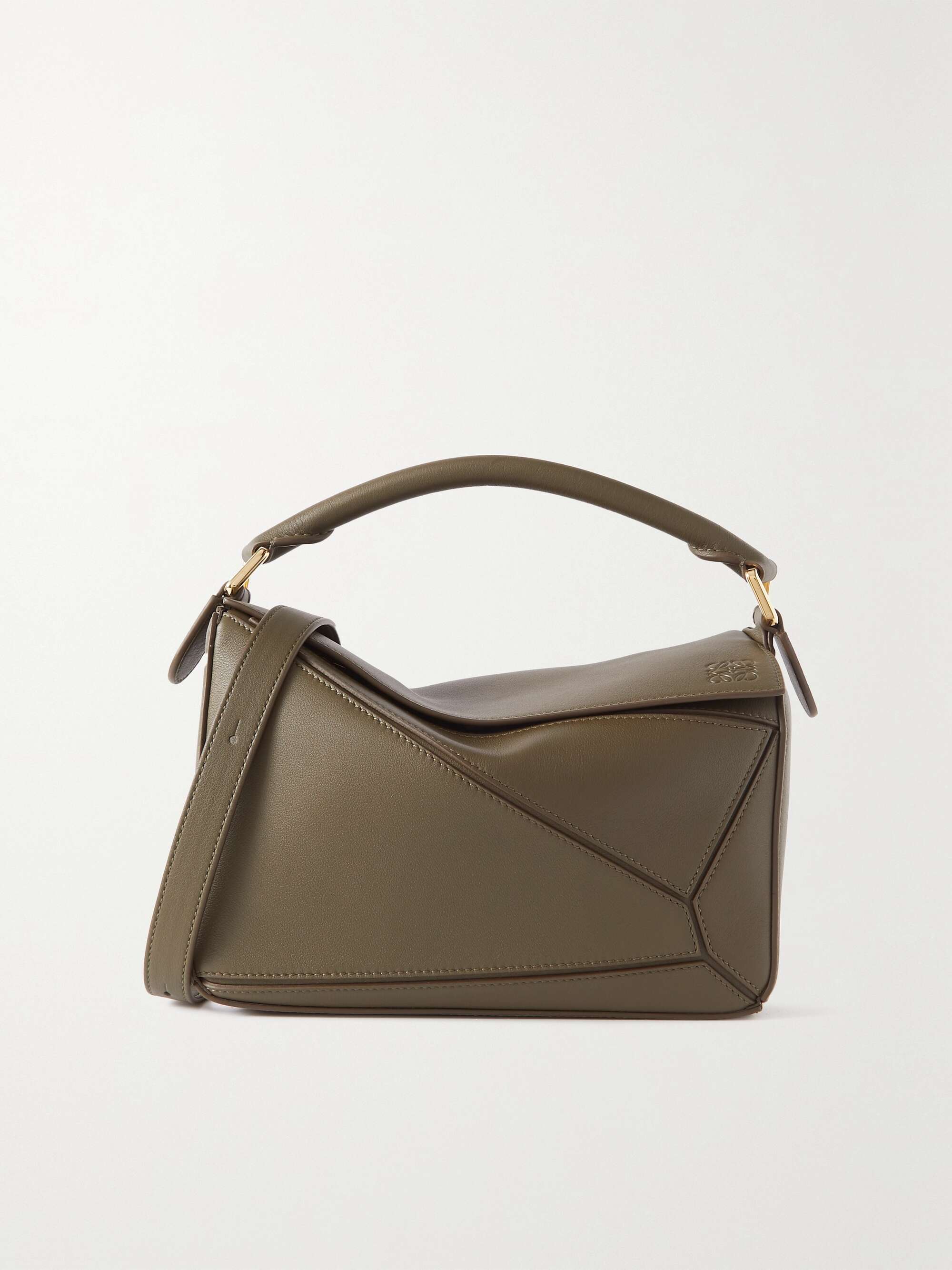 LOEWE Puzzle small leather shoulder bag | NET-A-PORTER