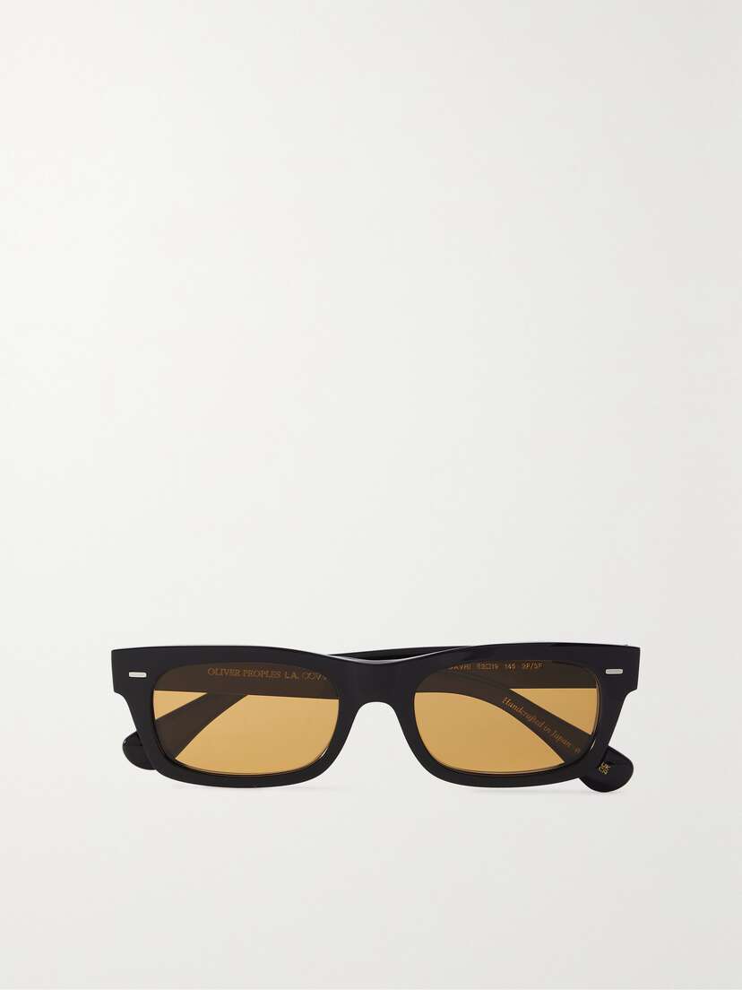 Oliver Peoples Davri Rectangular-frame Acetate Sunglasses