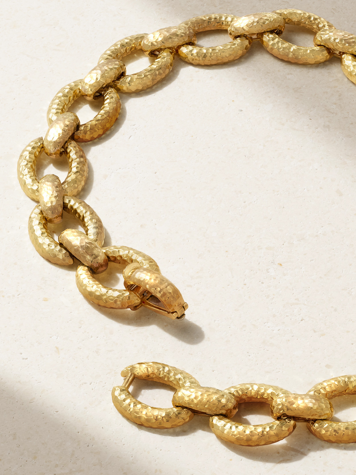 David Webb Anchor 18-karat Gold Necklace In Gold