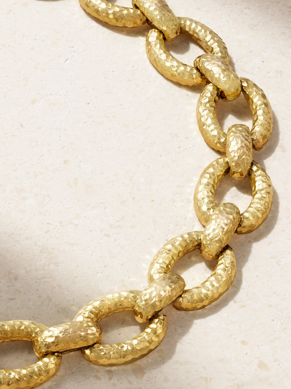 David Webb Anchor 18-karat Gold Necklace In Gold