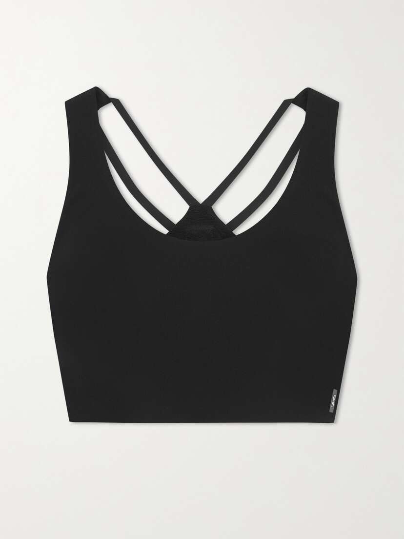 ON Active Stretch Recycled-jersey Sports Bra - x large