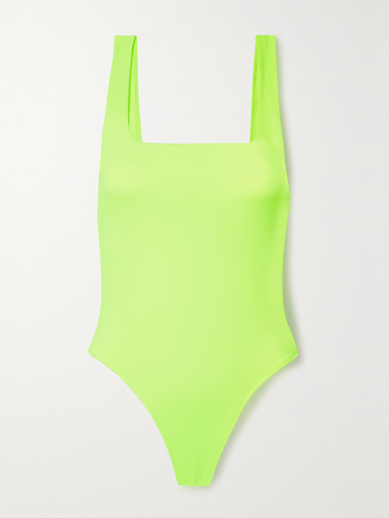 GOOD AMERICAN STRETCH-JERSEY THONG BODYSUIT