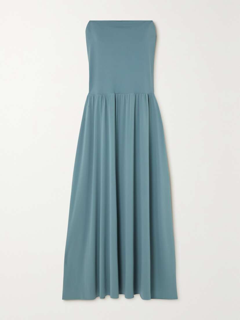 Eres Oda Strapless Stretch-jersey Maxi Dress
