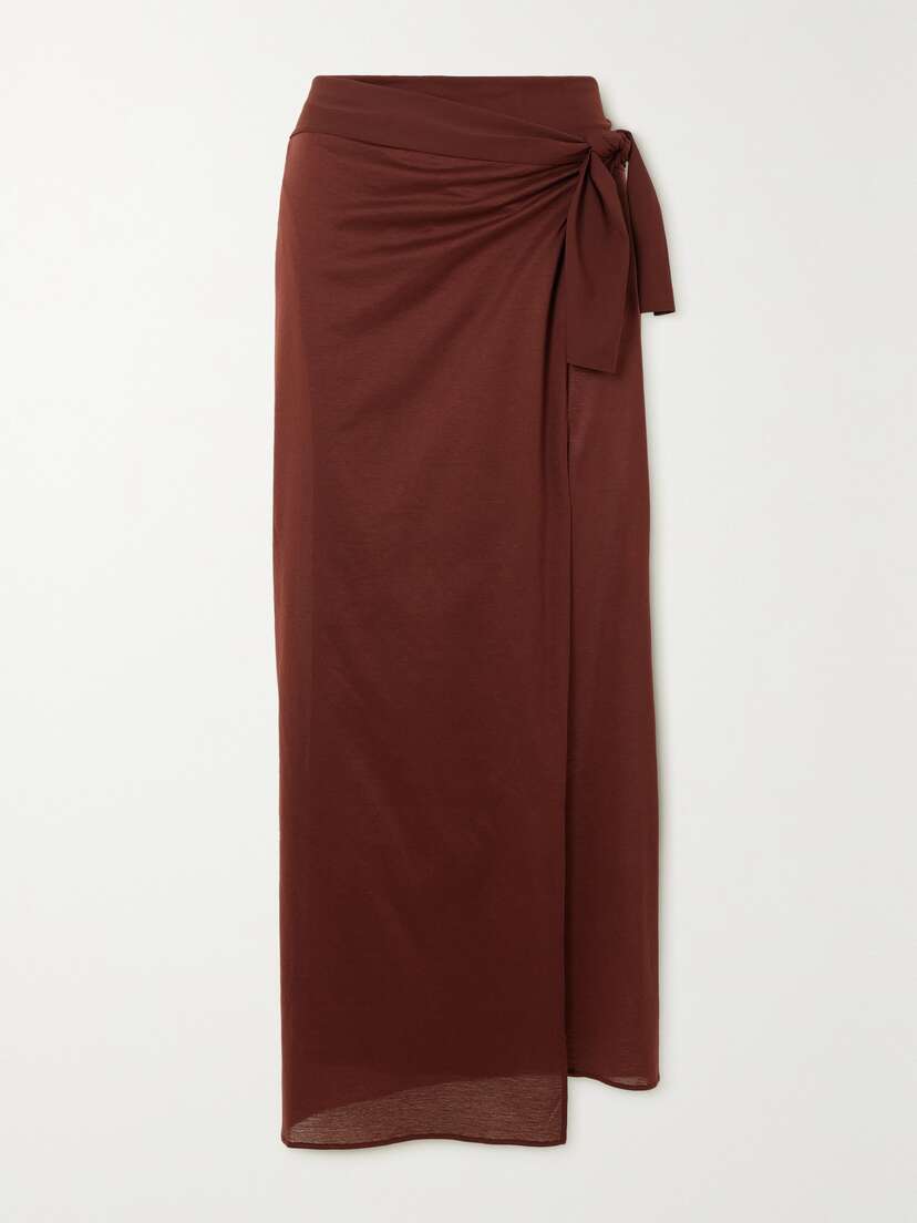 Eres Zephyr Cotton-jersey Pareo