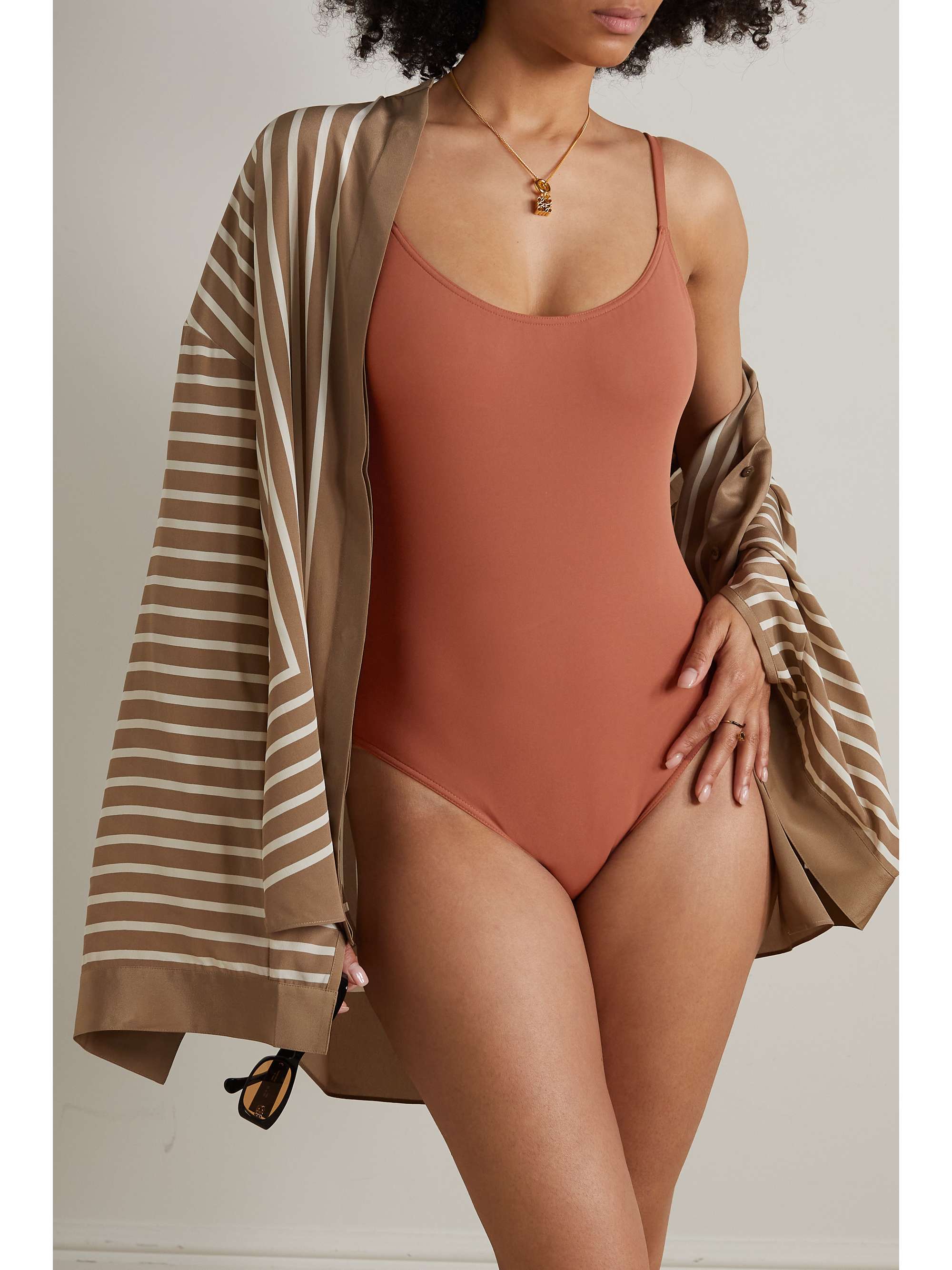 ERES Les Essentials Diamant swimsuit NET A PORTER