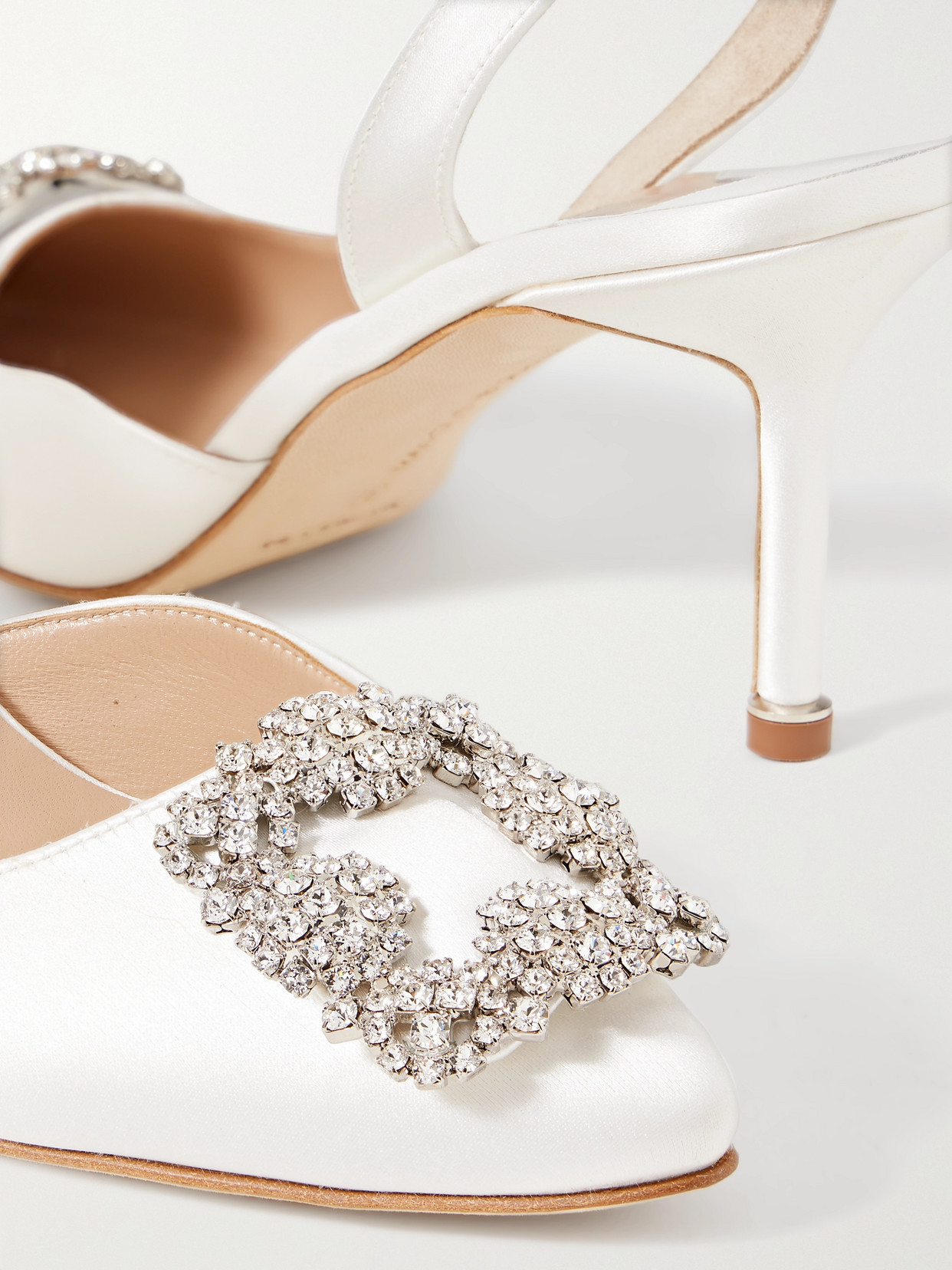 Hangisli 70 Crystal-Embellished Slingback