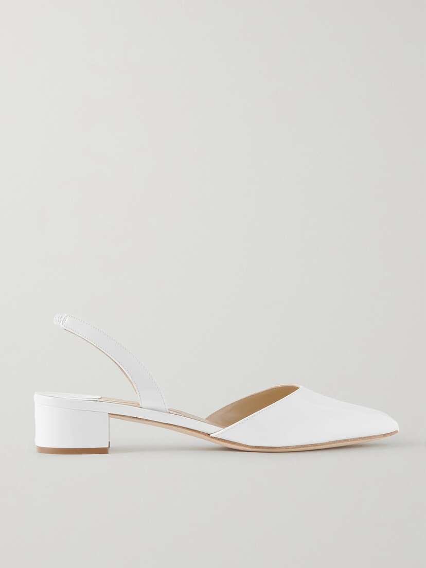 Manolo Blahnik Aspro 30 Patent-leather Pumps