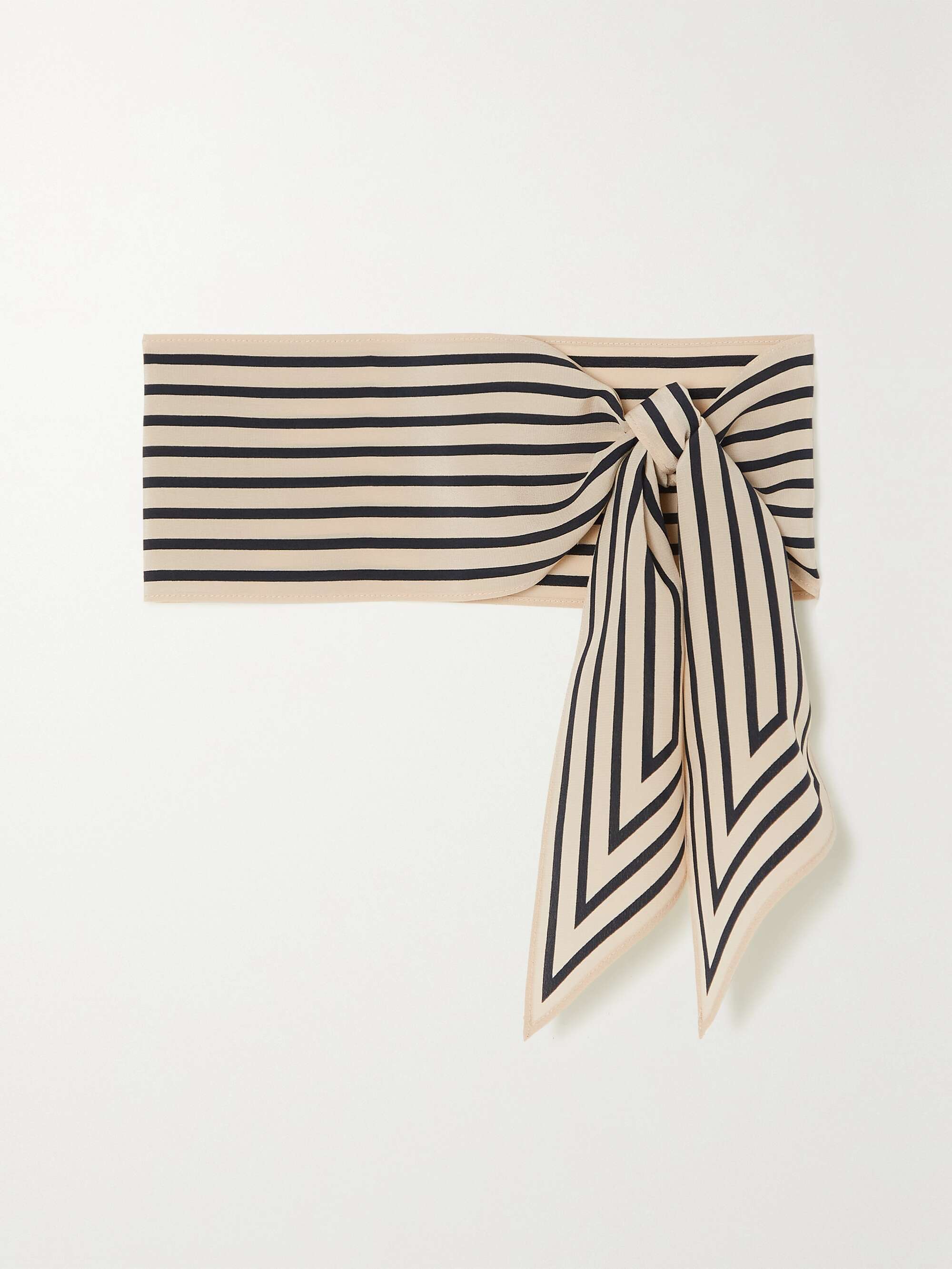 TOTEME Striped silk scarf