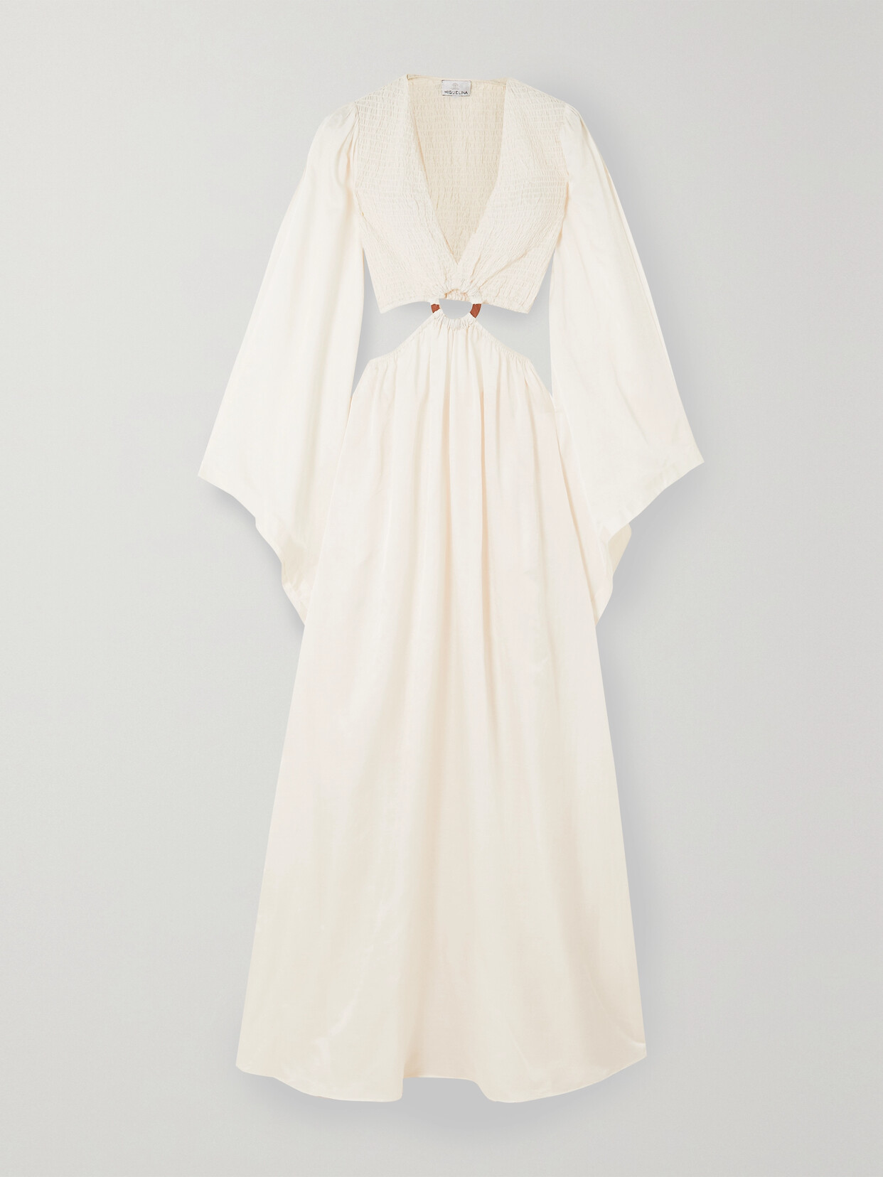 miguelina silk dress Jacquelyn Silk Slip Dress