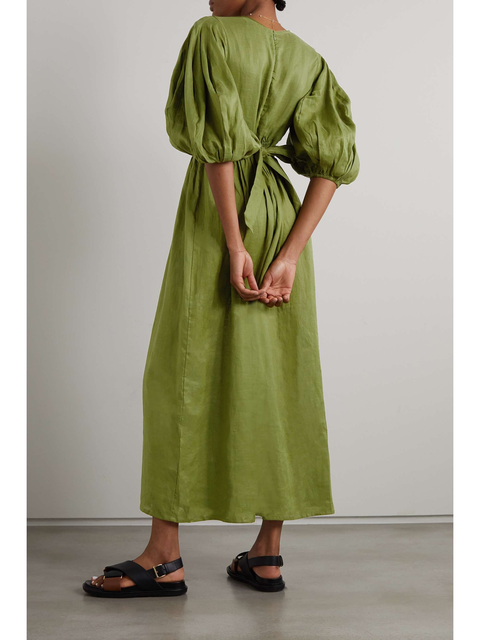 FAITHFULL Clemente linen maxi dress