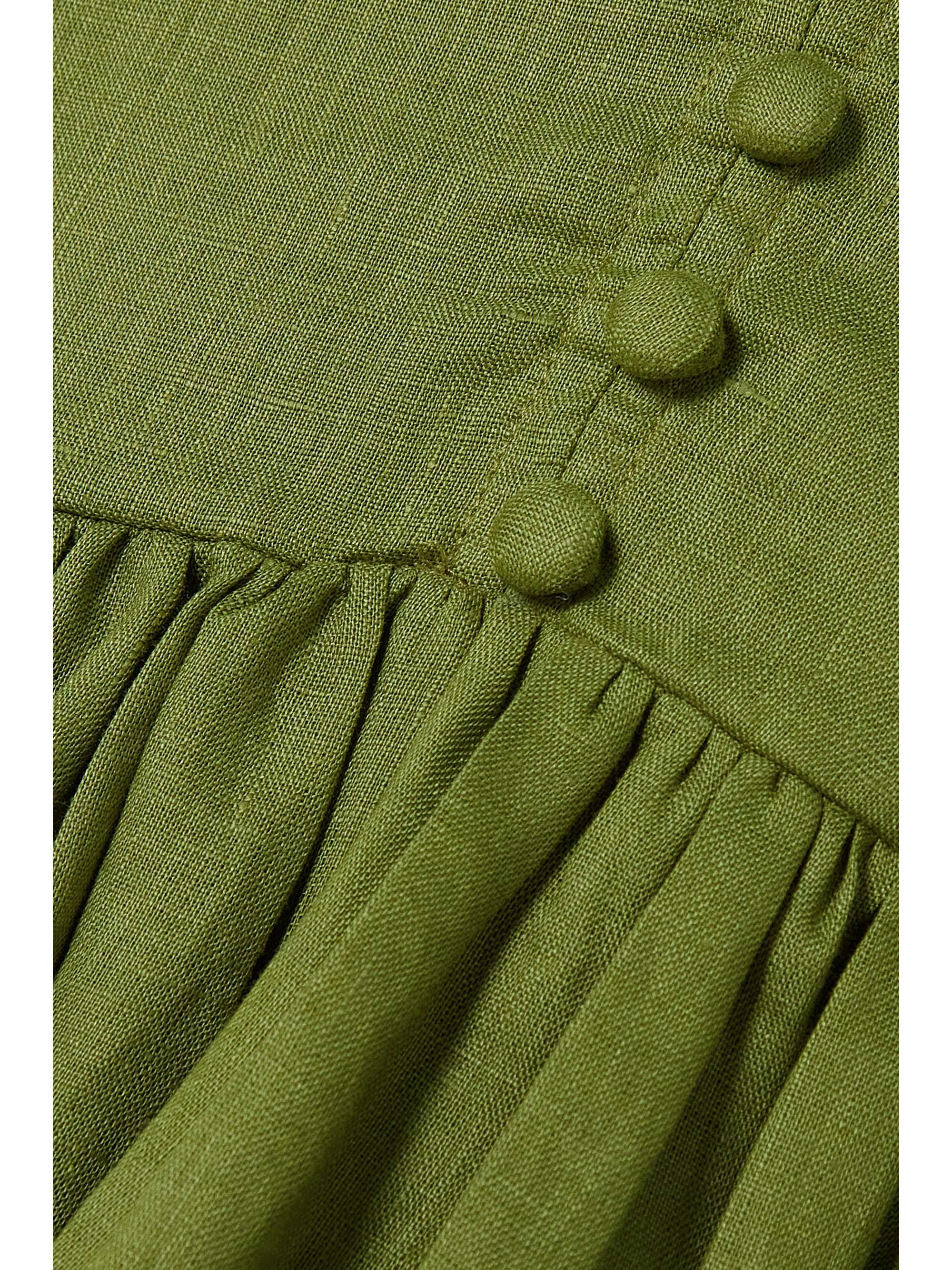 FAITHFULL Clemente linen maxi dress