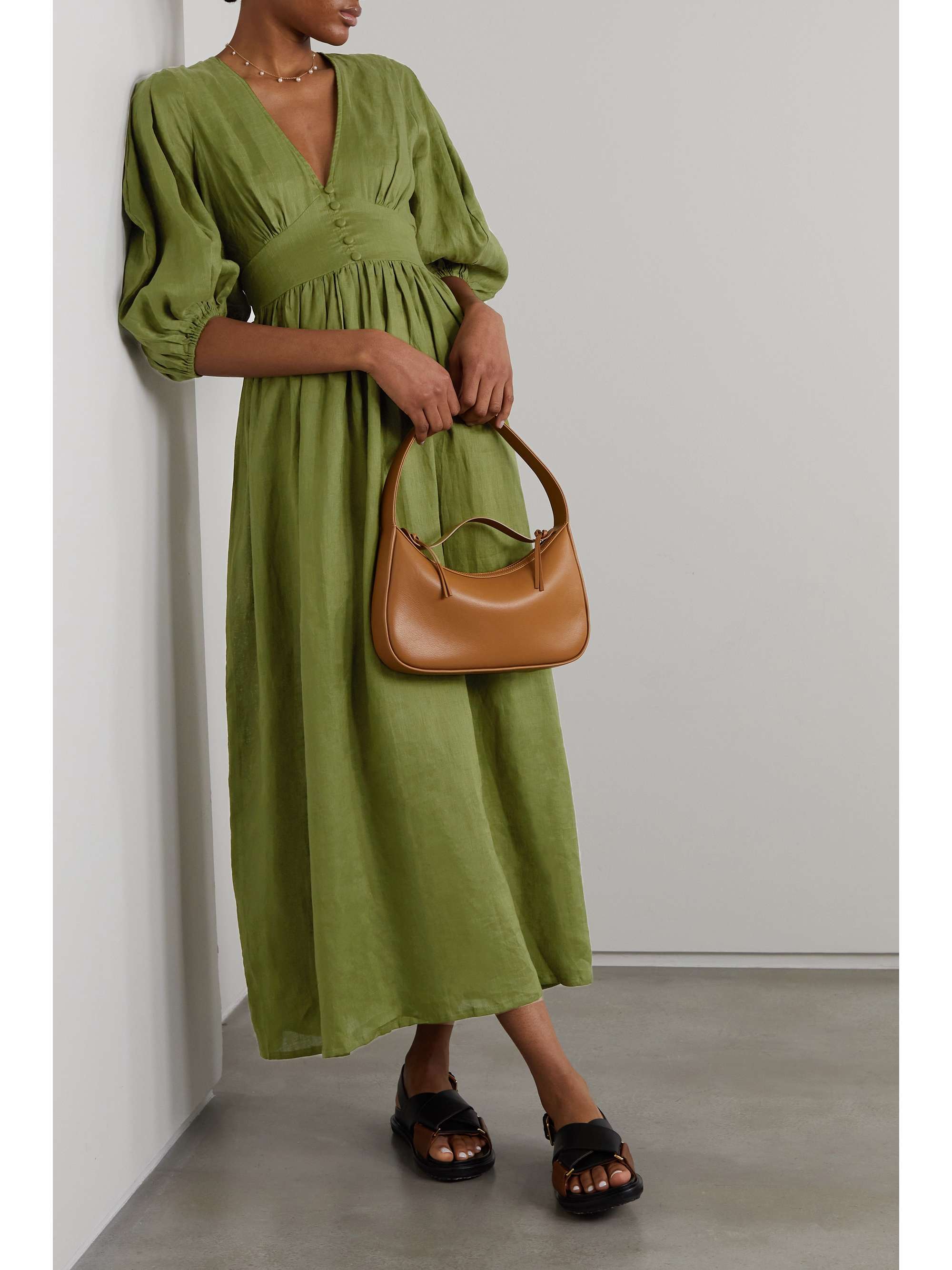 FAITHFULL Clemente linen maxi dress