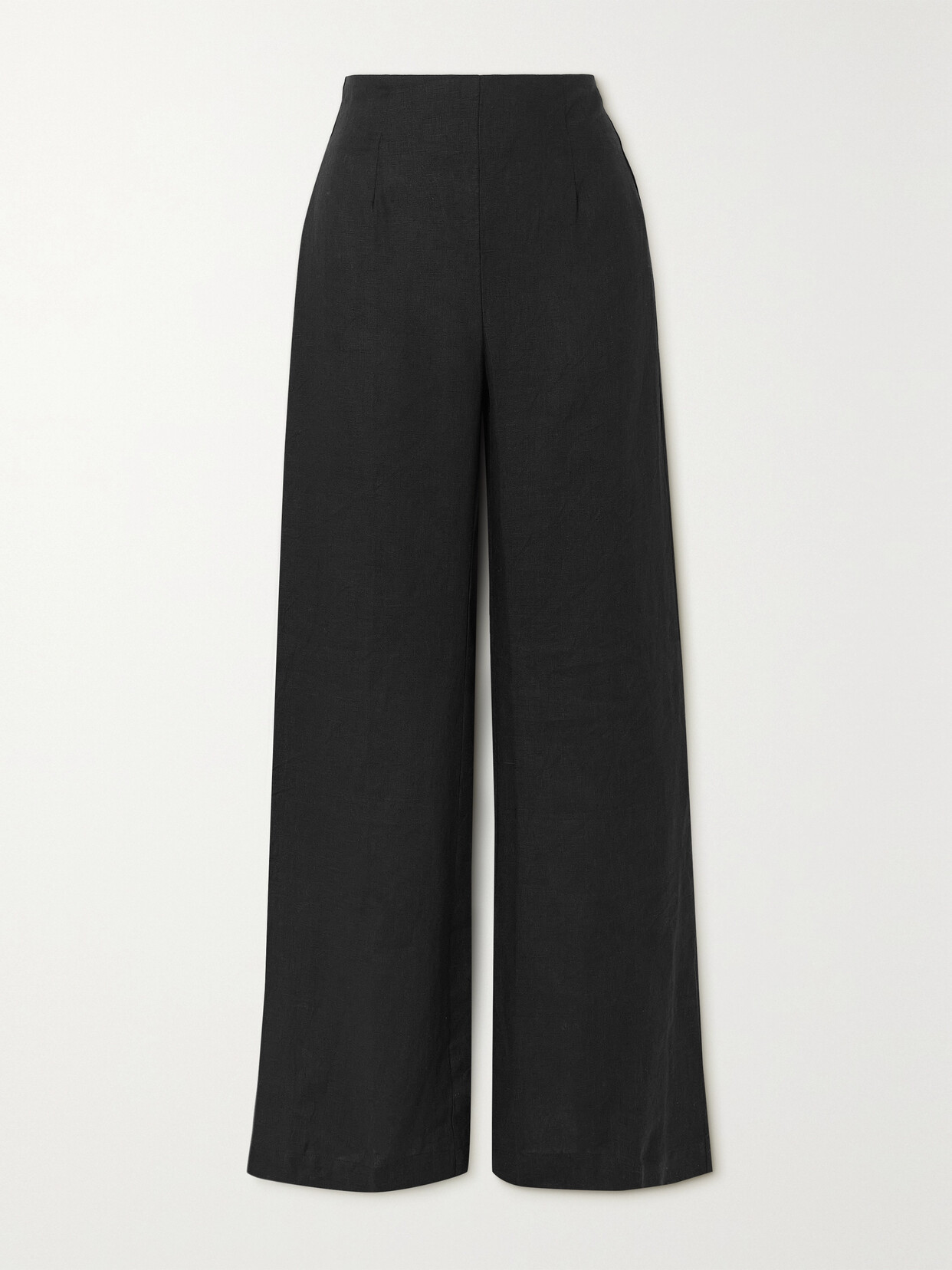 Faithfull The Brand - + Net Sustain La Plage De Mau Linen Wide-leg Pants - Black