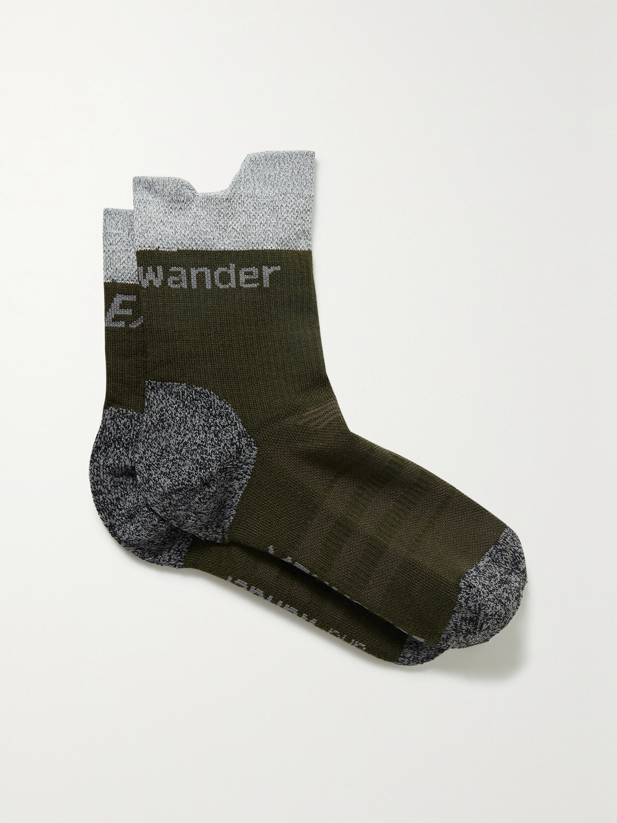 Adidas Originals + And Wander Terrex Recycled Stretch-knit Socks In Multi