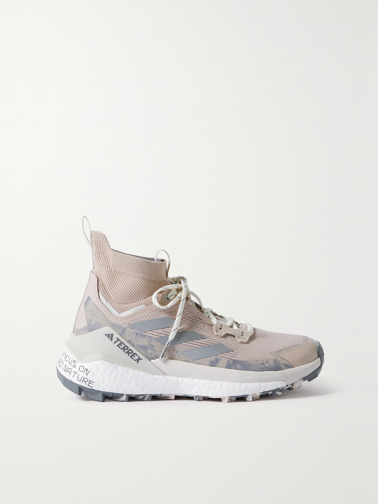 adidas Originals - + And Wander Terrex Free Hiker 2.0 Rubber-trimmed Mesh Sneakers - Neutrals