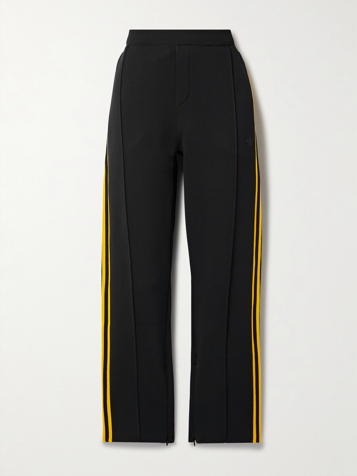 ADIDAS ORIGINALS + WALES BONNER STRIPED PIQUÉ TRACK PANTS