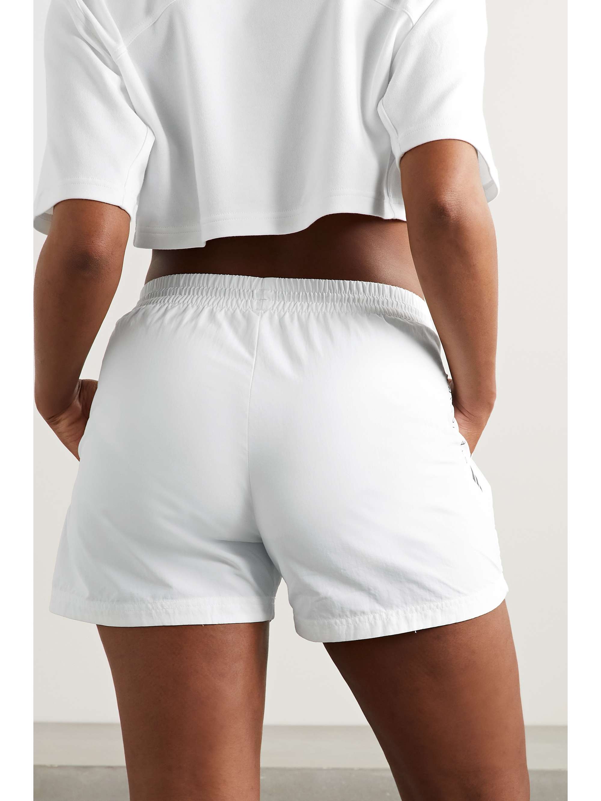 ADIDAS BY STELLA MCCARTNEY TrueCasuals printed recycled-shell shorts