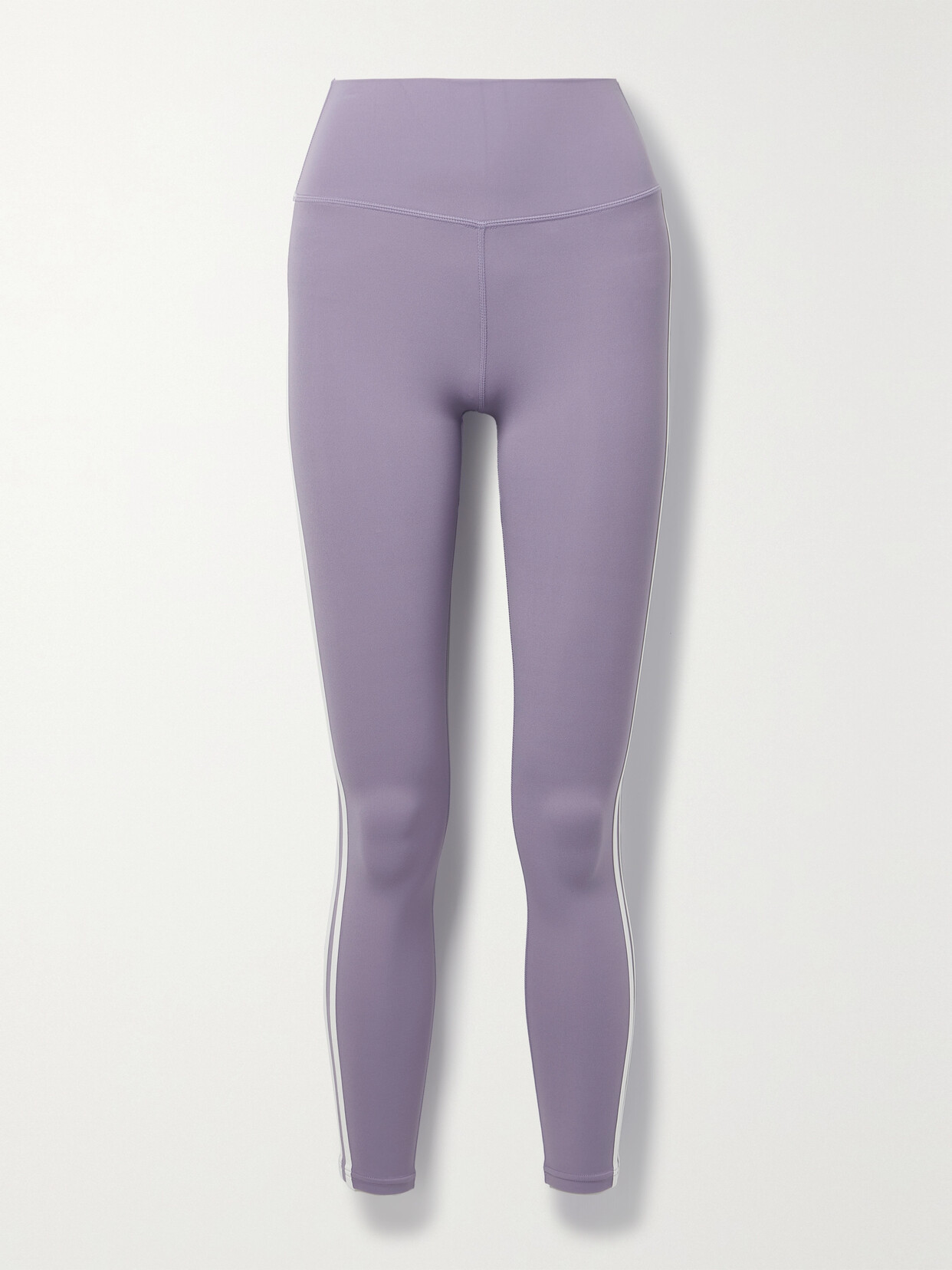 Splits59 Ella Airweight Striped Stretch Leggings In Purple