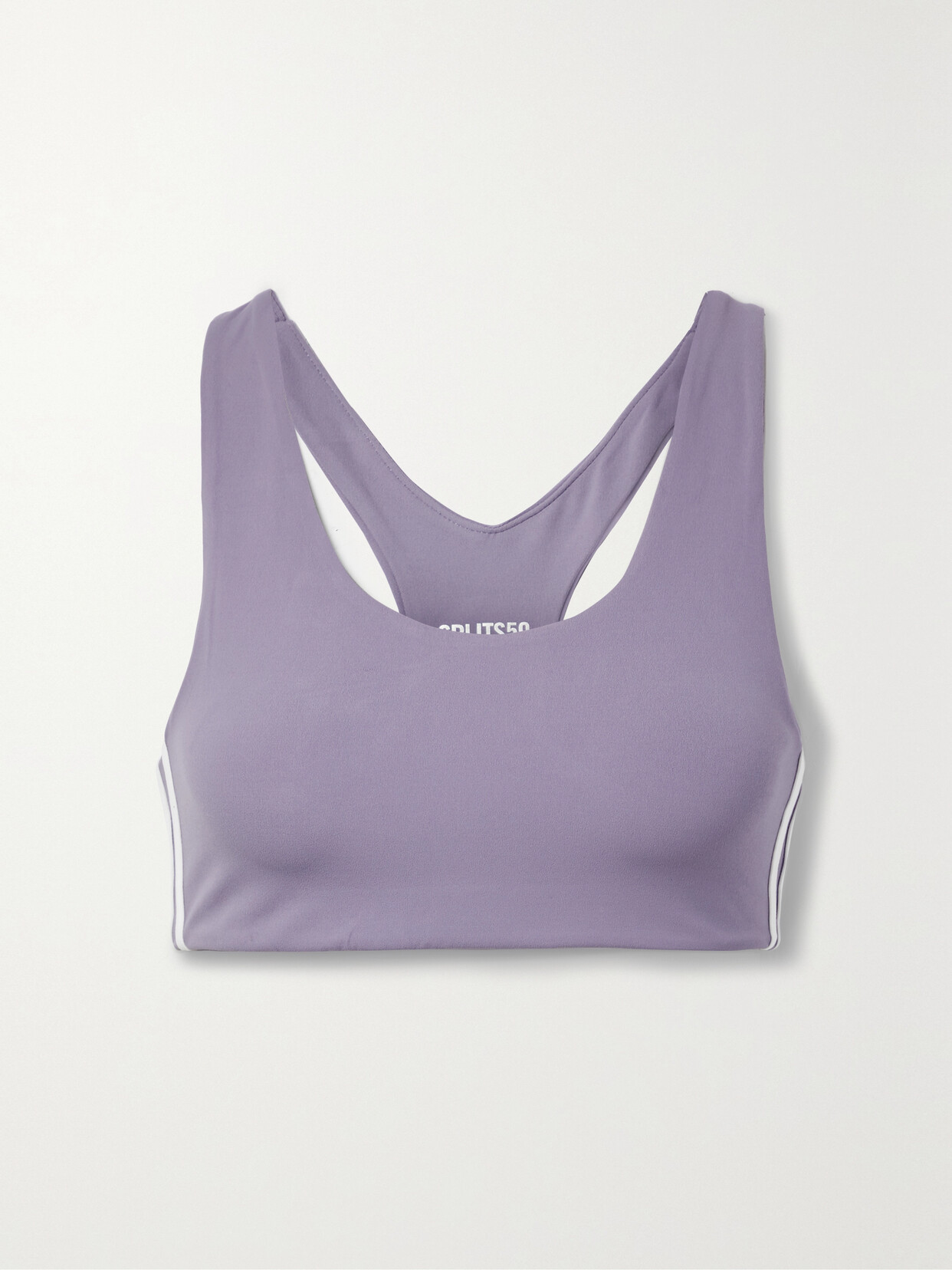 Splits59 - Ella Airweight Striped Stretch Sports Bra - Purple