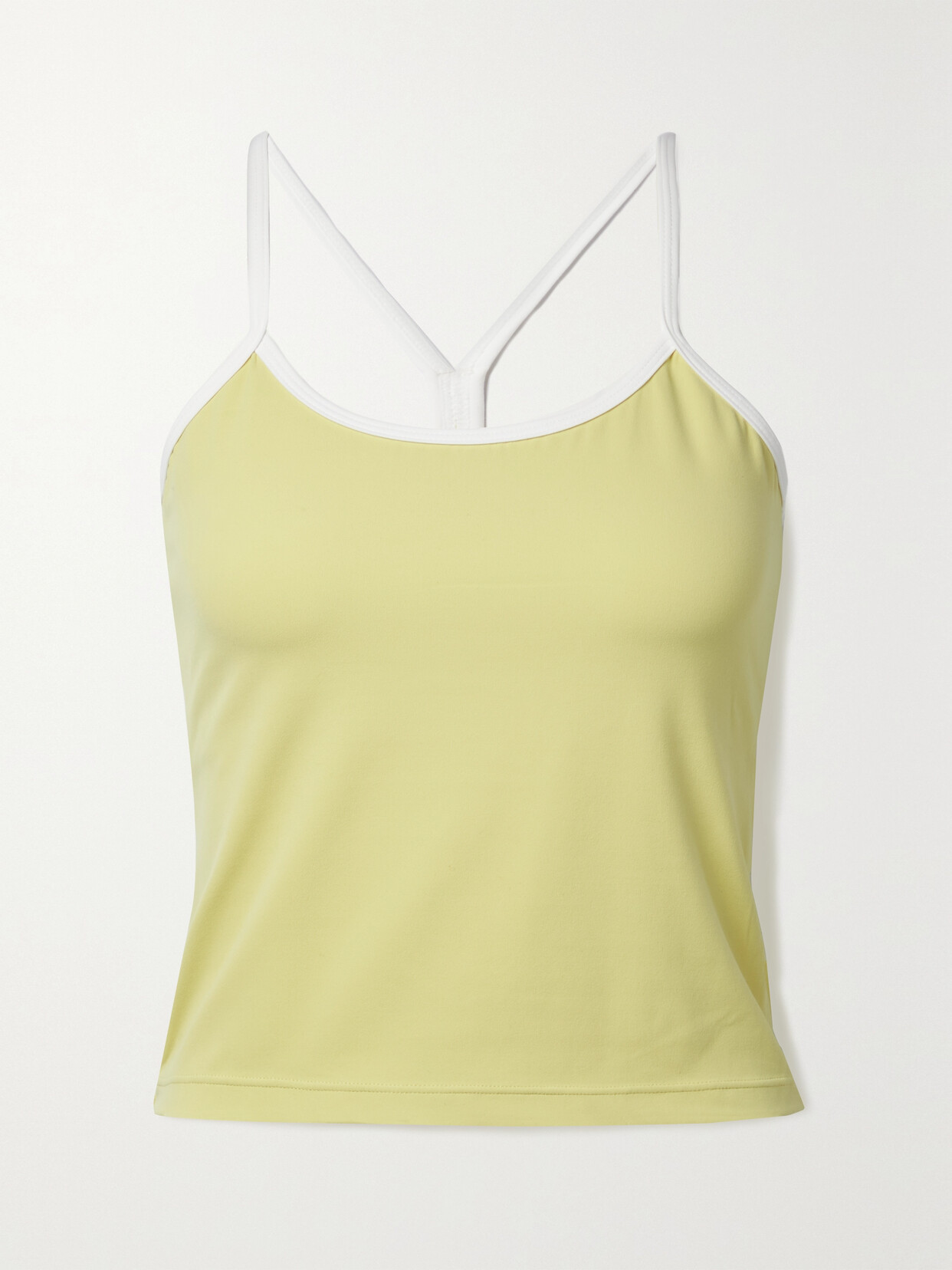 Splits59 Airweight Stretch Tank In Yellow