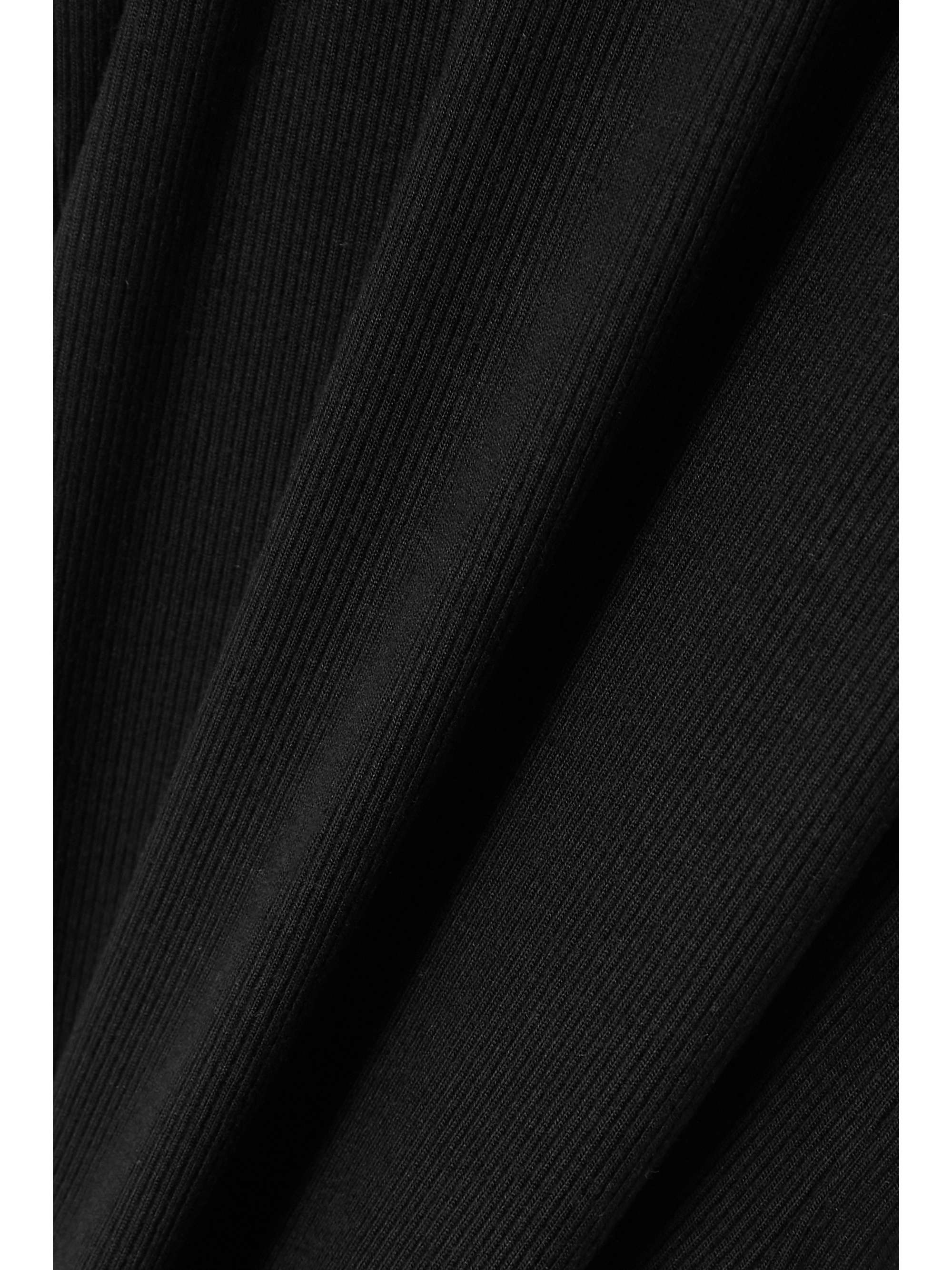 SPLITS59 Kiki two-tone ribbed stretch-modal jersey mini dress