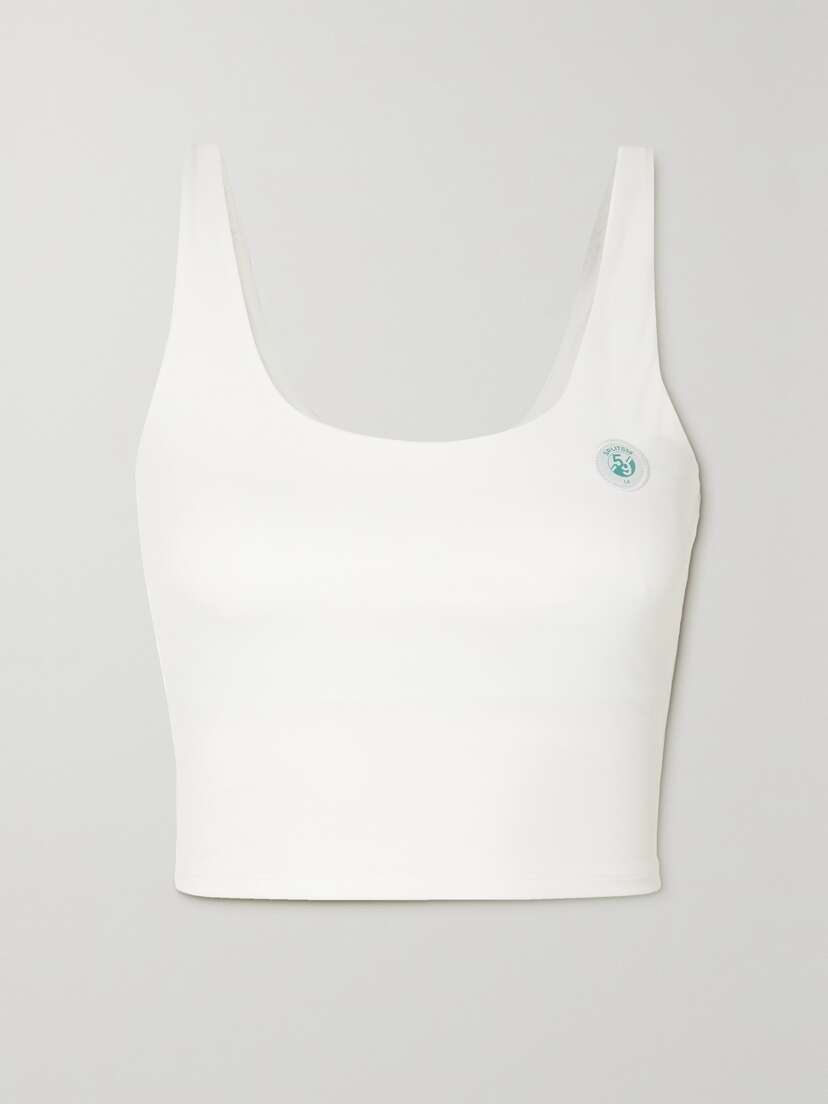 Splits59 Sprint Rigor Appliquéd Stretch Sports Bra - x large