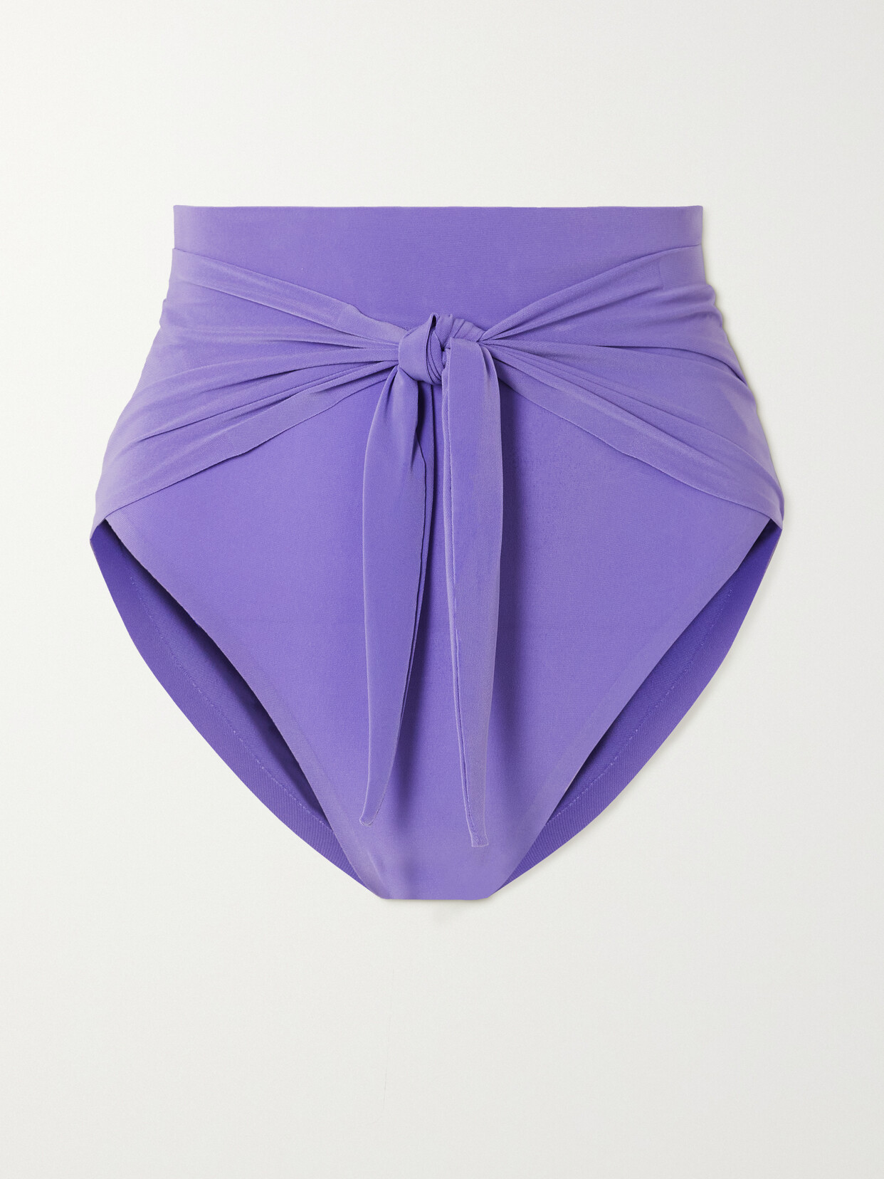 Norma Kamali - Diaper Knotted Bikini Briefs - Purple