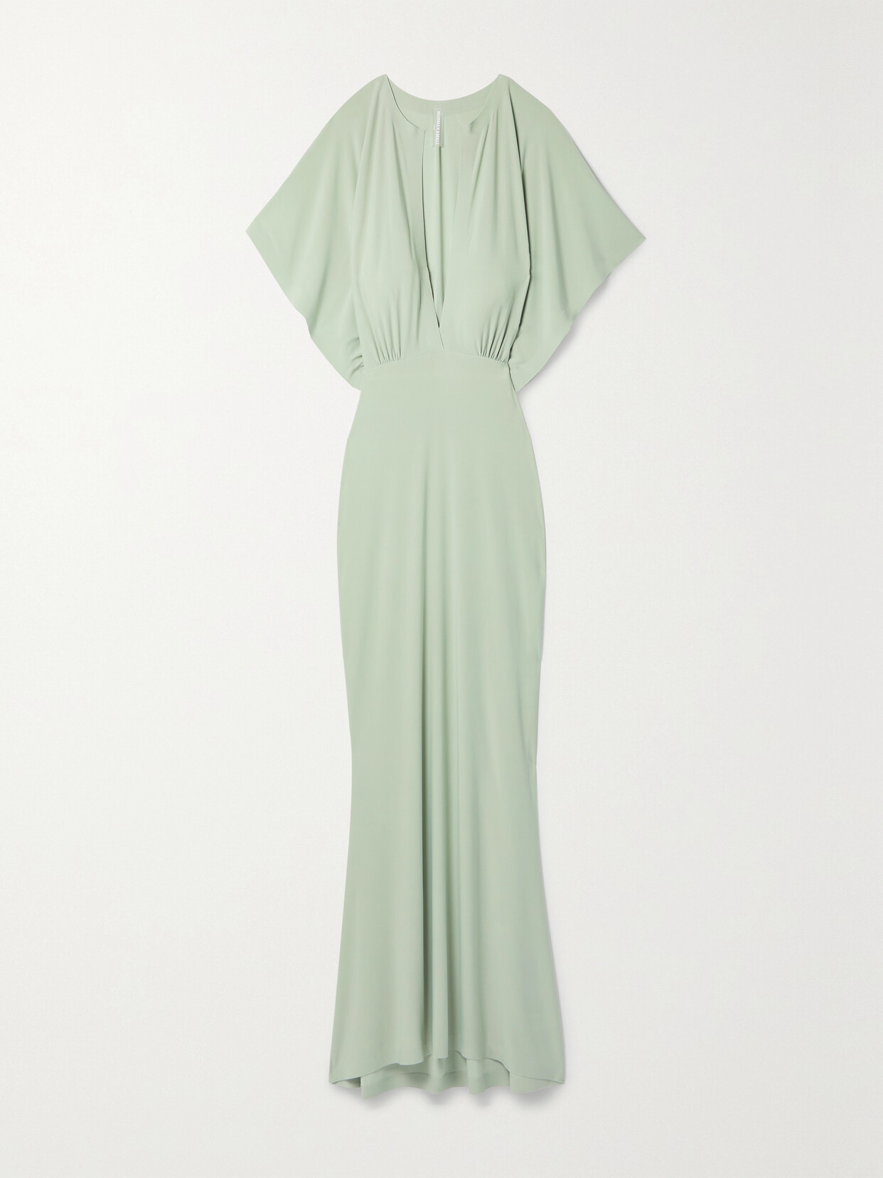 NORMA KAMALI OBIE STRETCH-JERSEY MAXI DRESS