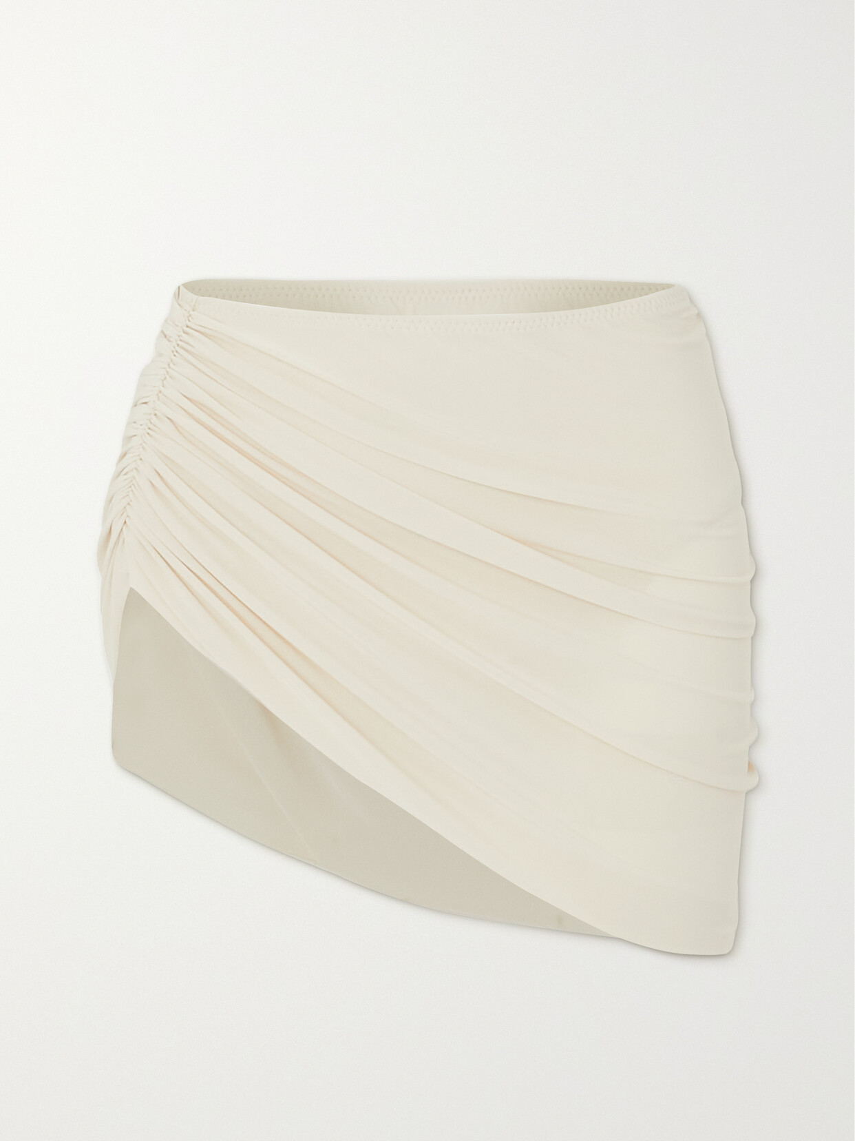 Norma Kamali Diana Ruched Bikini Briefs