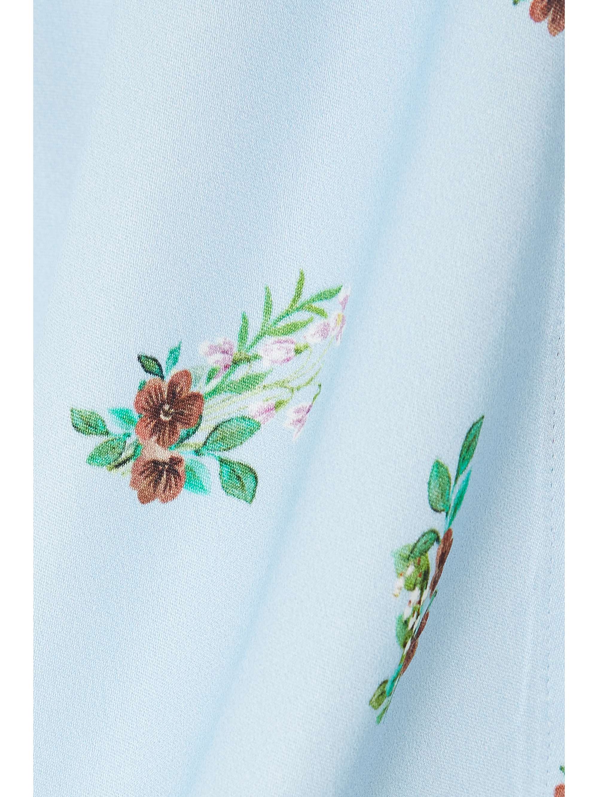 SLEEPER Blossom floral-print satin shirt