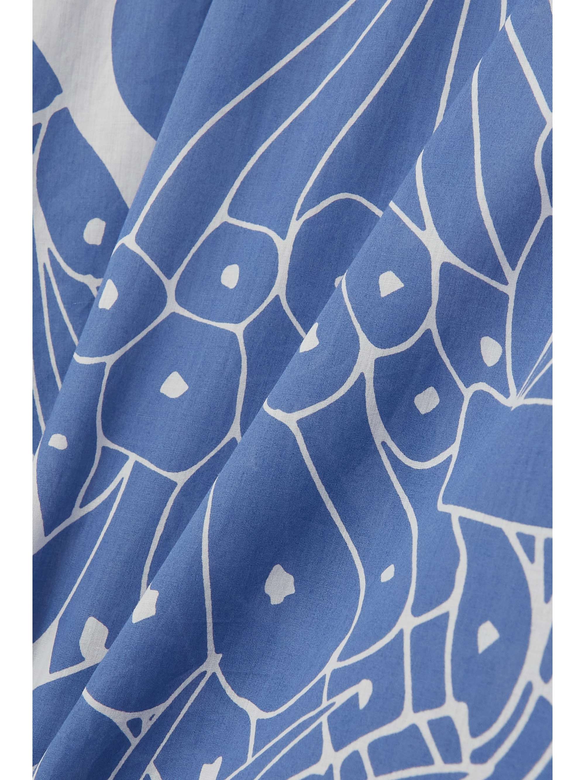 ERES Jujube printed cotton-poplin coverup