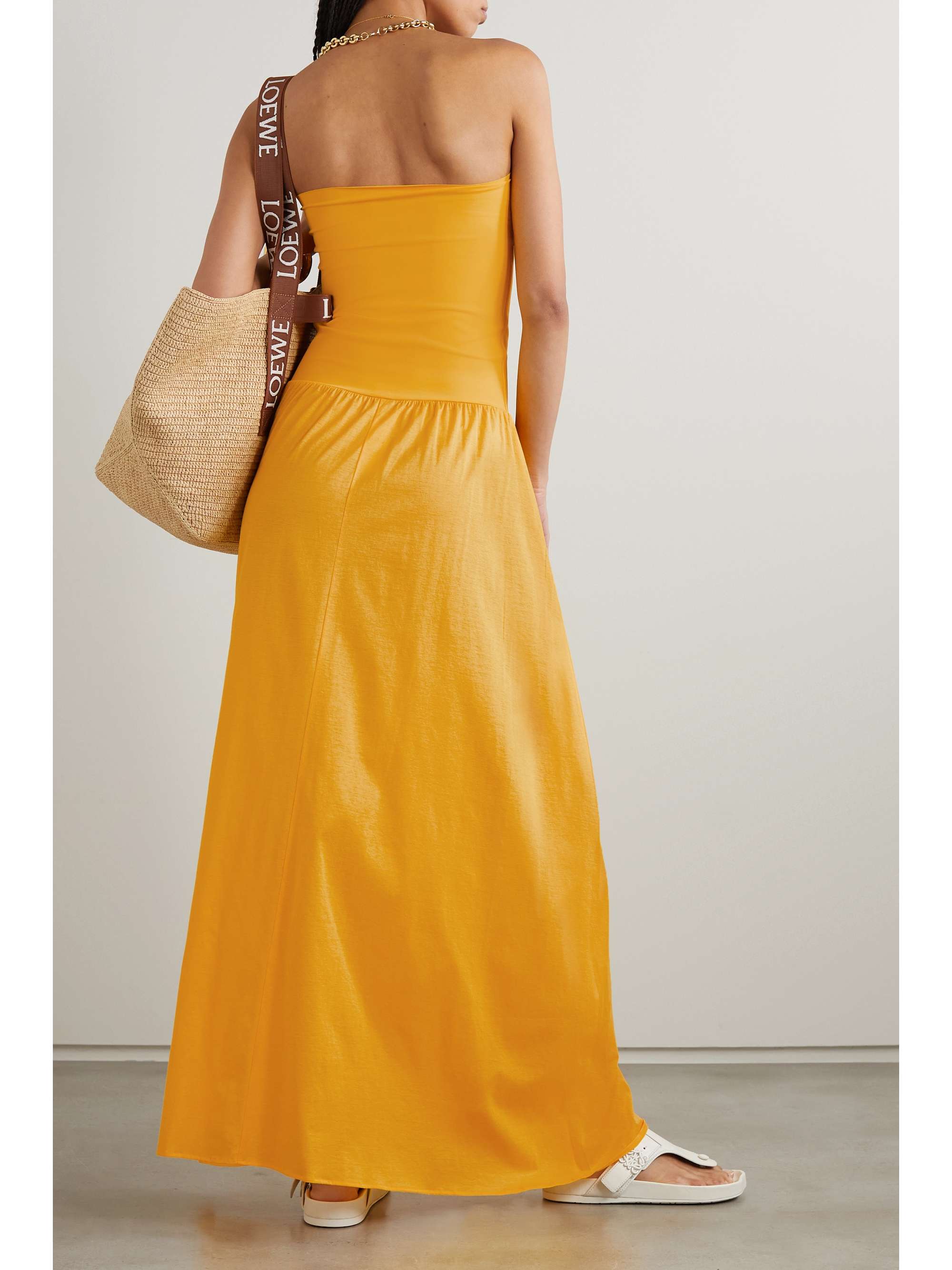 ERES Ankara convertible cotton and stretch-jersey maxi dress
