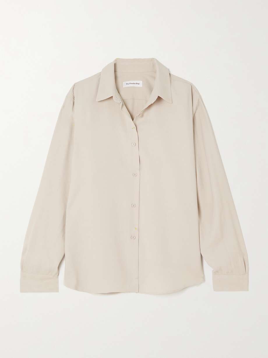 Oversized Shirt Beige