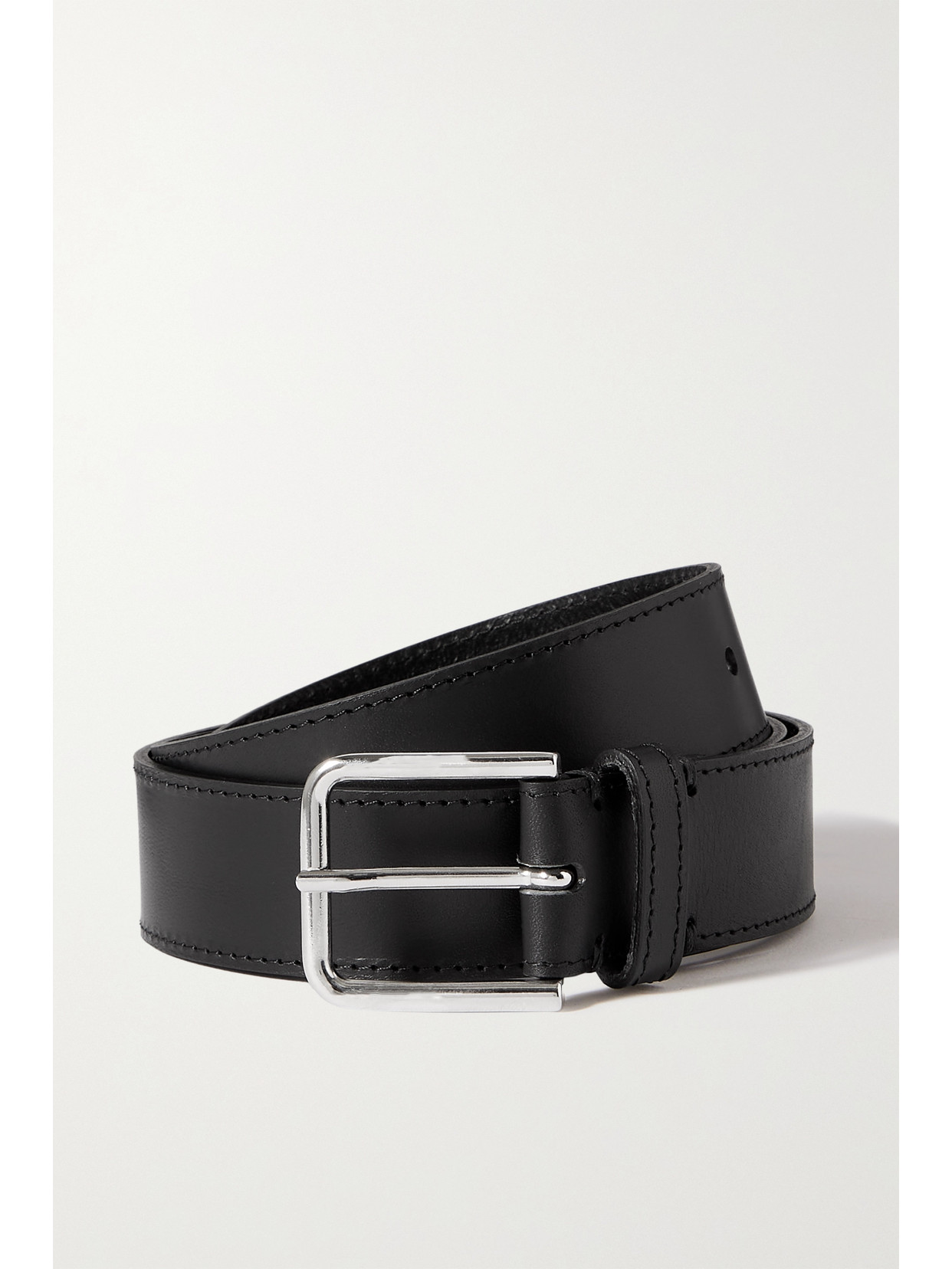 The Frankie Shop - Toni Leather Belt - Black