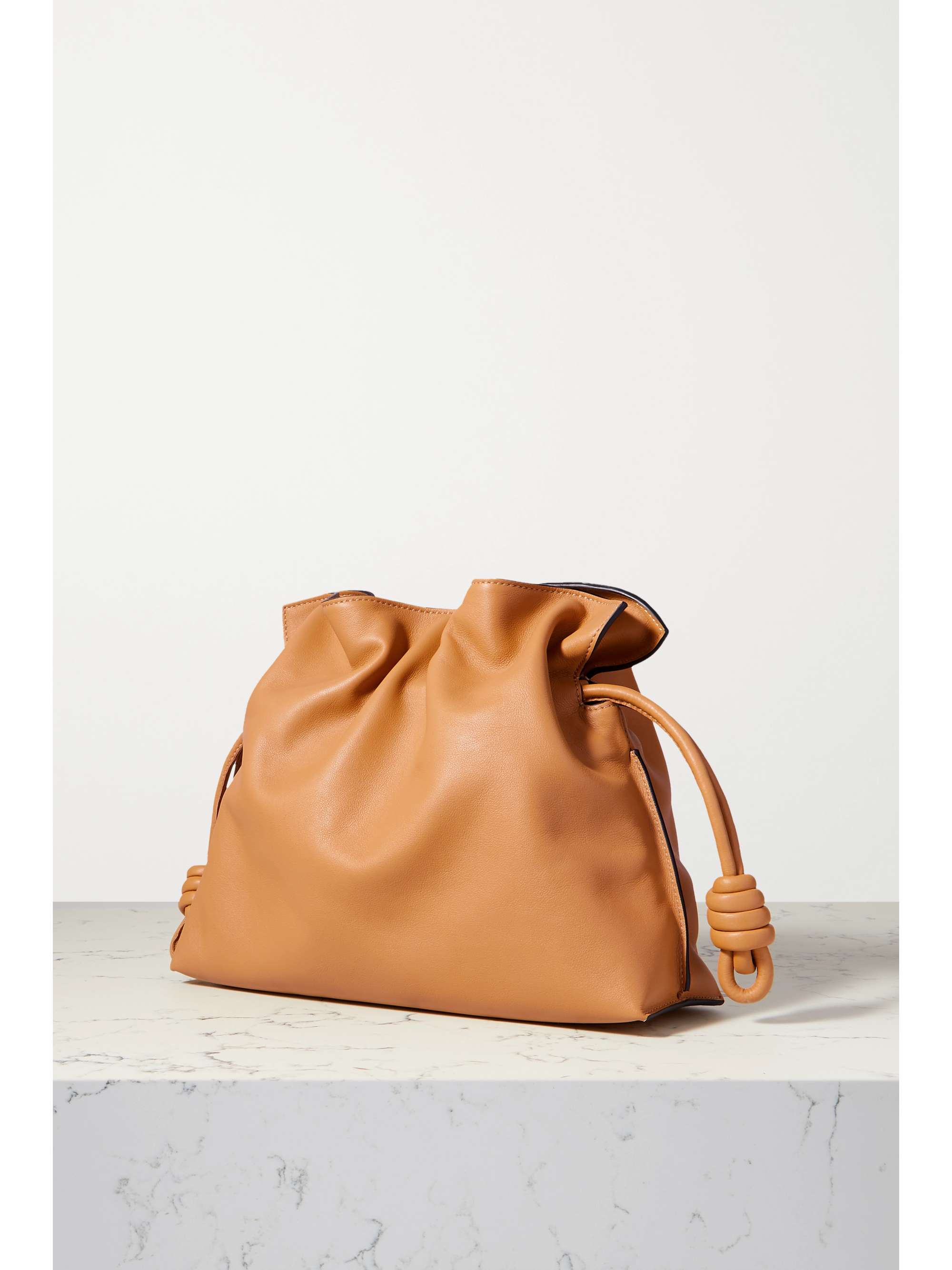 LOEWE Flamenco leather clutch