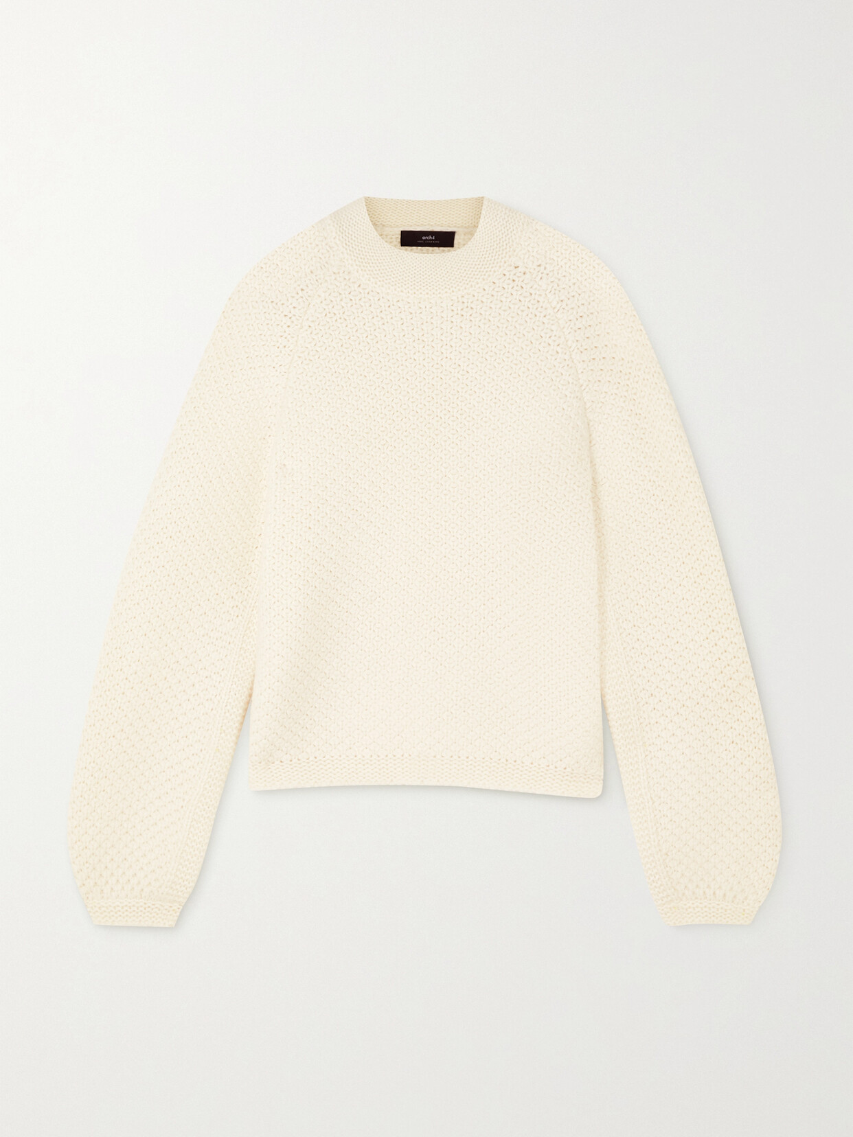 Arch4 - Hull Cashmere Sweater - Ivory