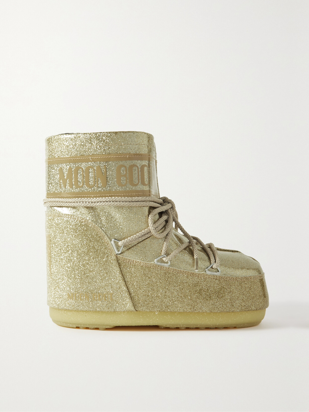 Moon Boot - Icon Low Glitter Coated-shell Snow Boots - Gold