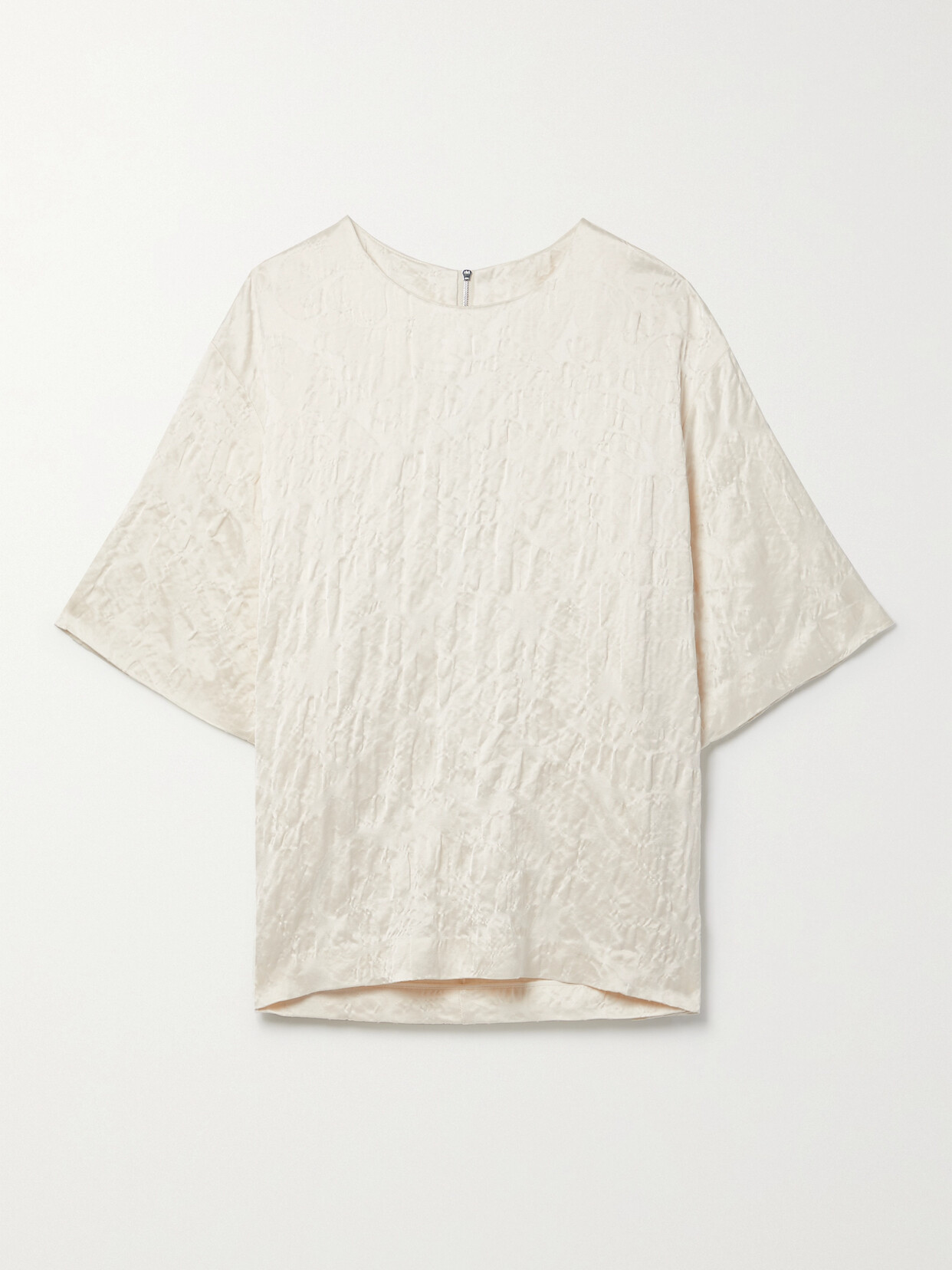 PARTOW Audrey Velvet Top - Ivory