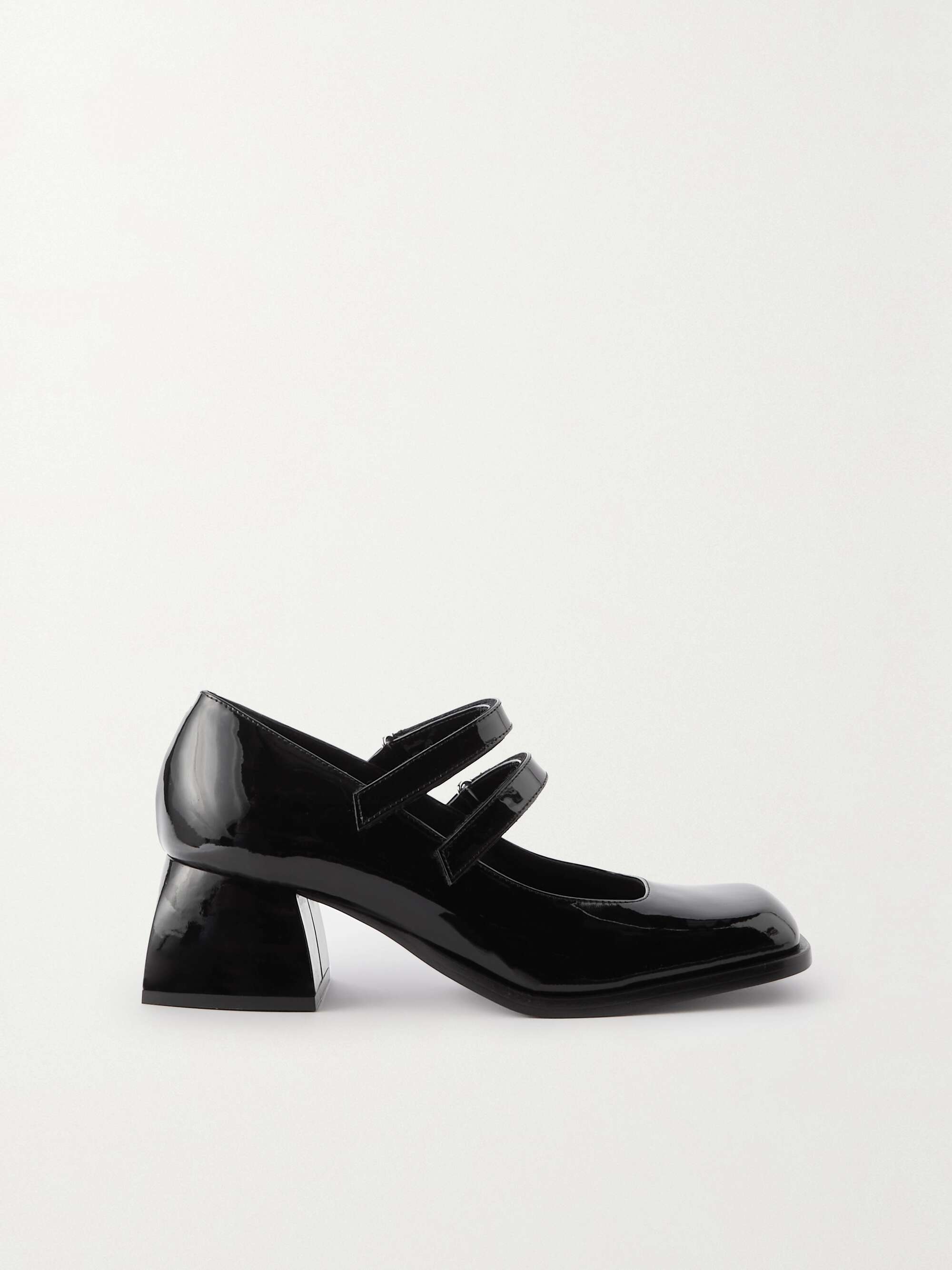 NODALETO Bulla Bacara patent-leather Mary Jane pumps | NET-A-PORTER