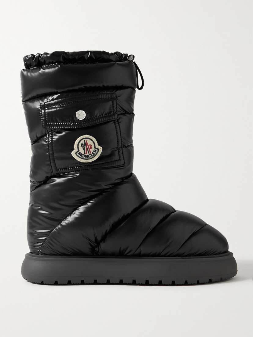 Moncler Gaia Quilted Shell Boots