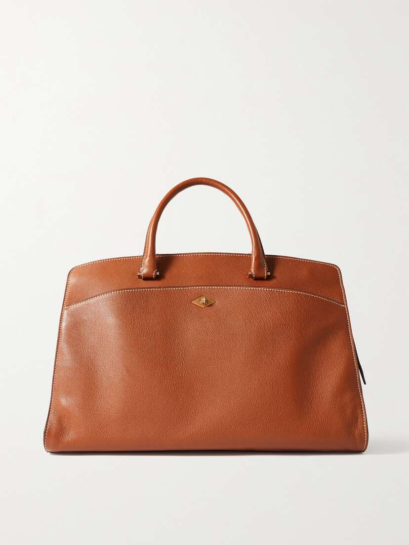 Métier Private Eye Large Textured-leather Tote